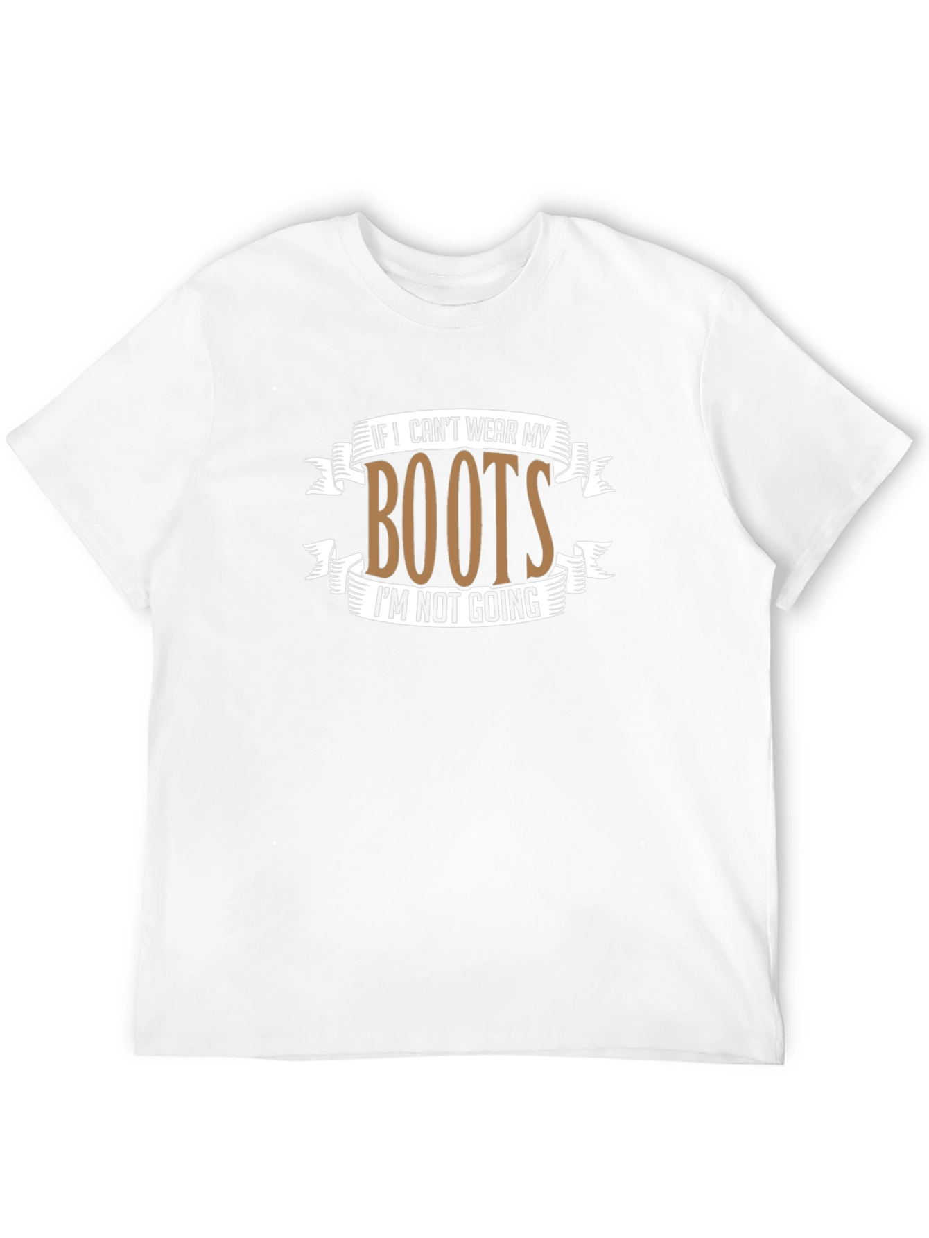 Boots Graphic Tee - Country Style Black T-Shirt