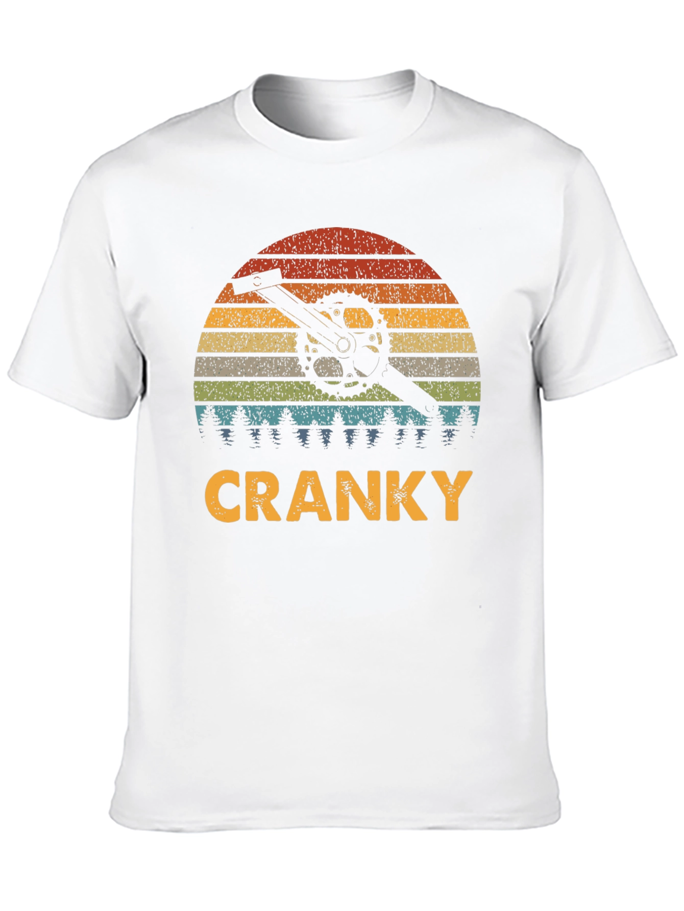 Cranky Retro Bike T-Shirt