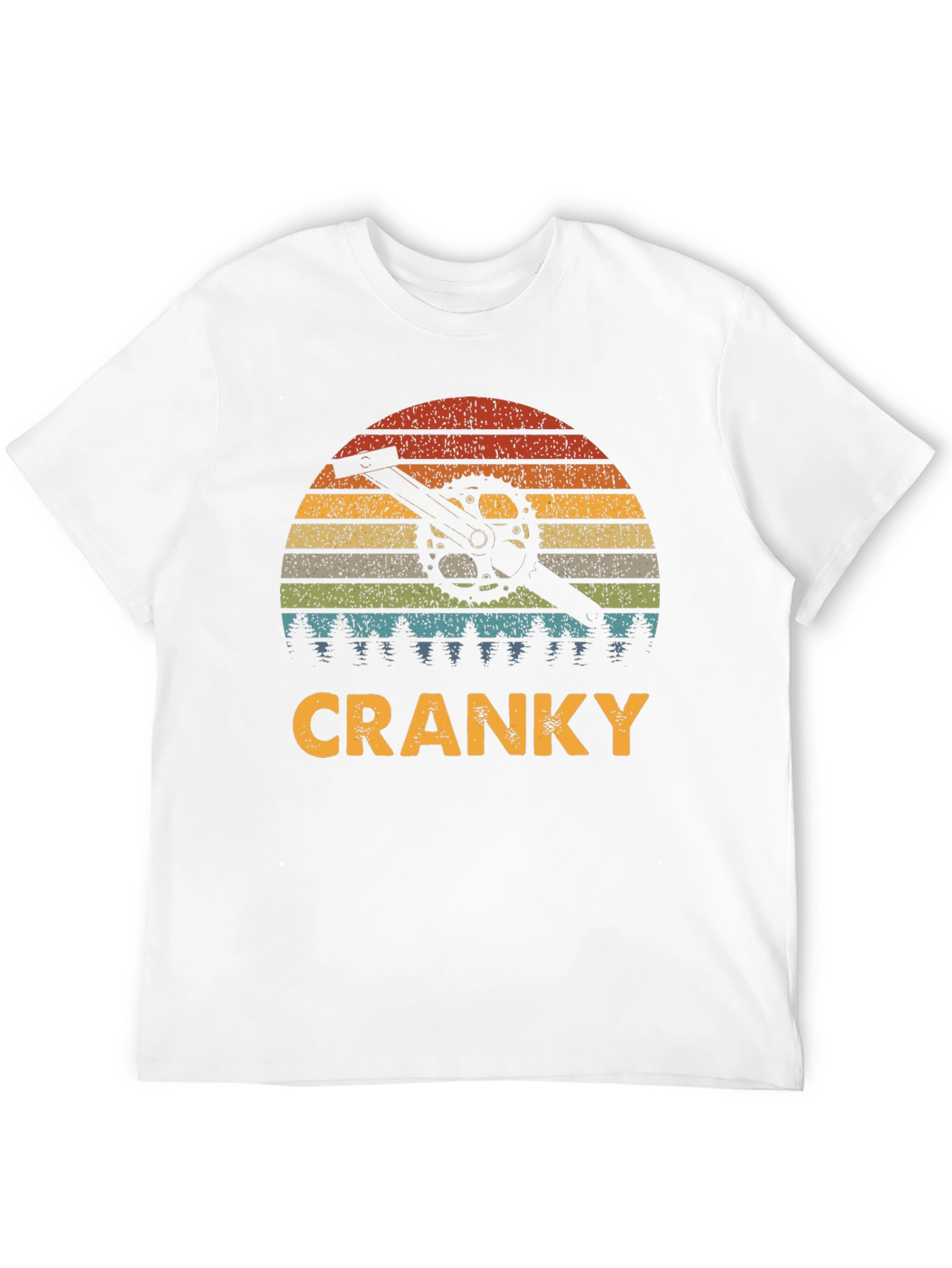 Cranky Retro Bike T-Shirt