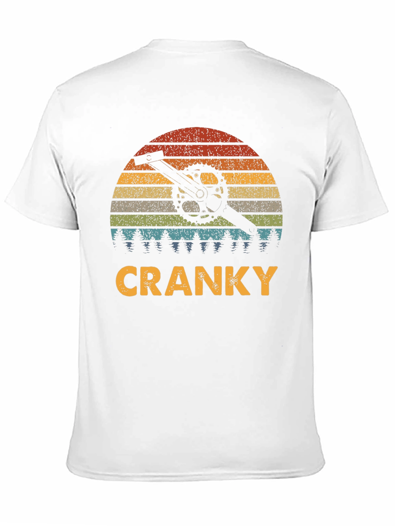 Cranky Retro Bike T-Shirt