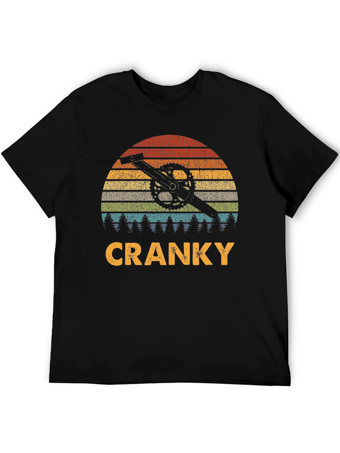 Cranky Retro Bike T-Shirt