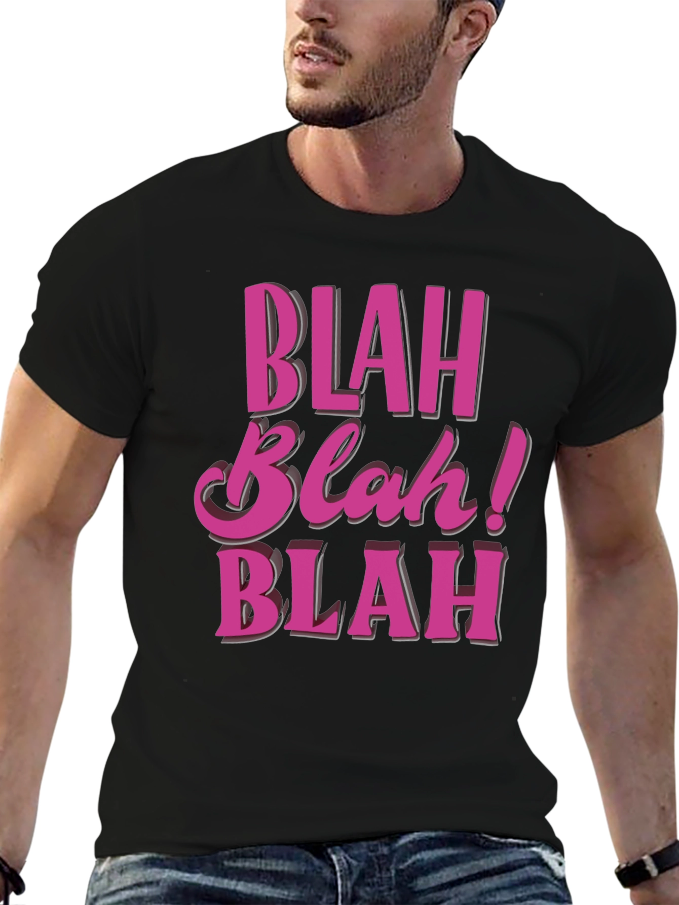 Blah Graphic T-Shirt