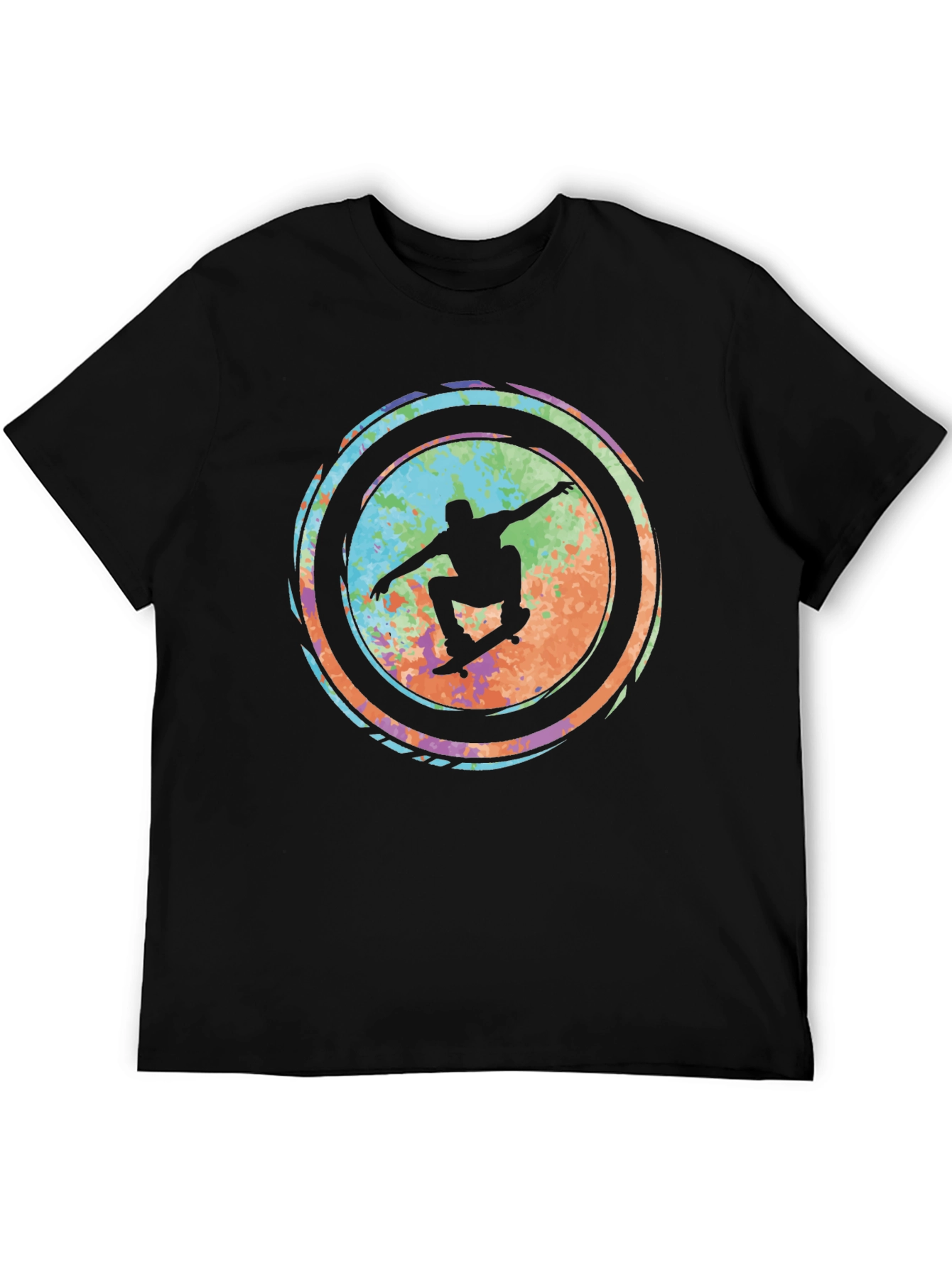 Skateboarder Graphic Tee - Cool & Casual