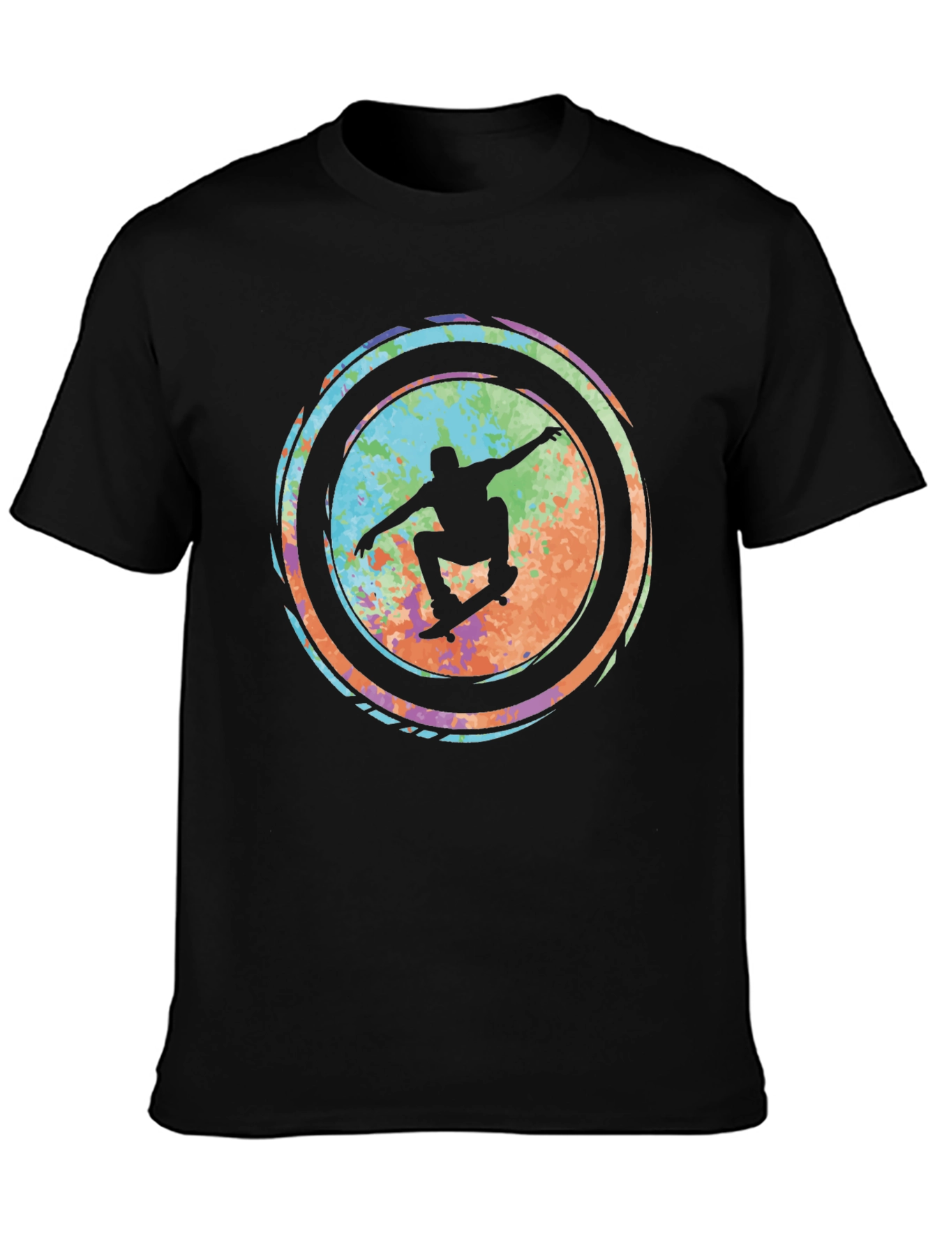 Skateboarder Graphic Tee - Cool & Casual
