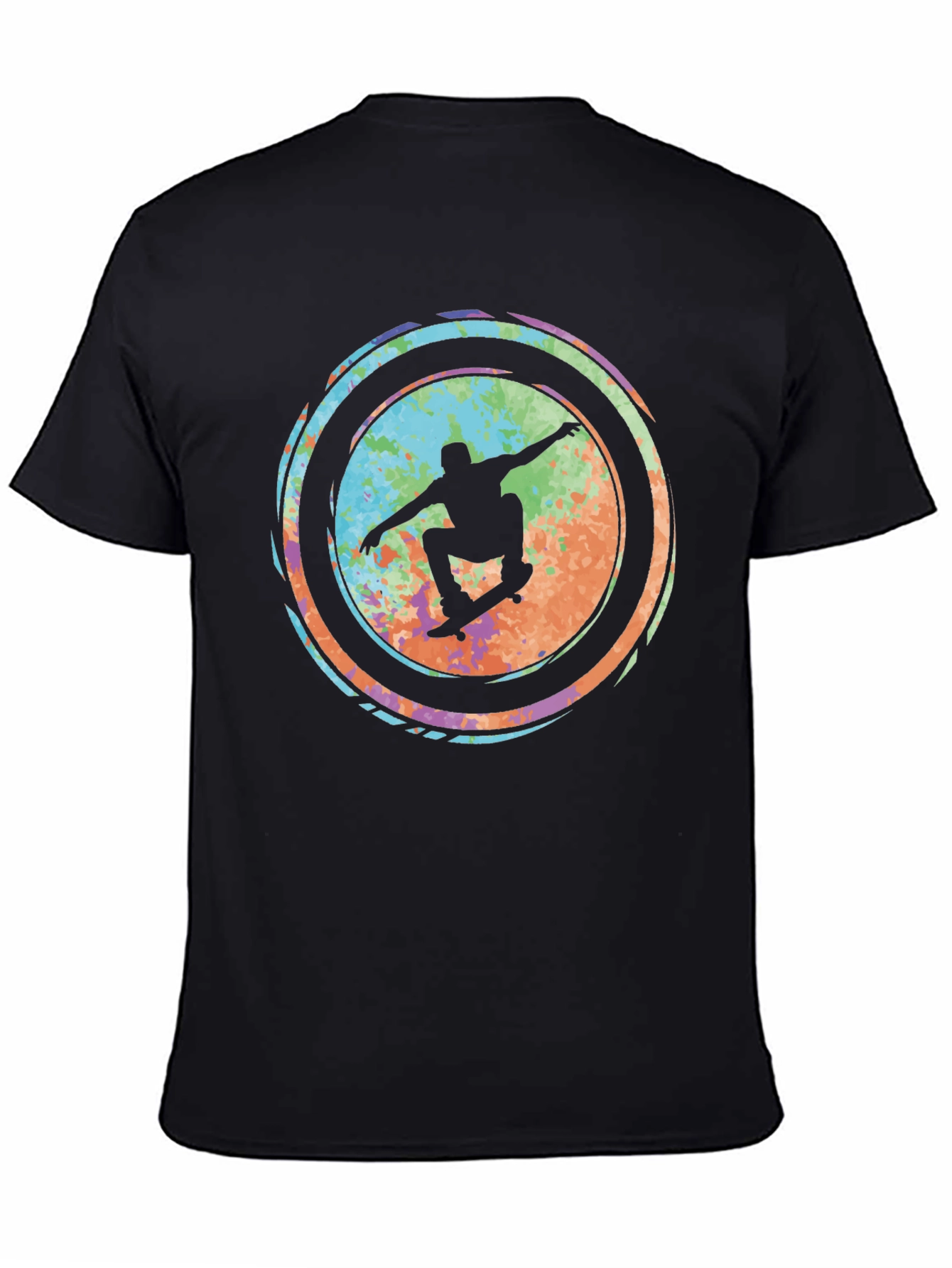 Skateboarder Graphic Tee - Cool & Casual