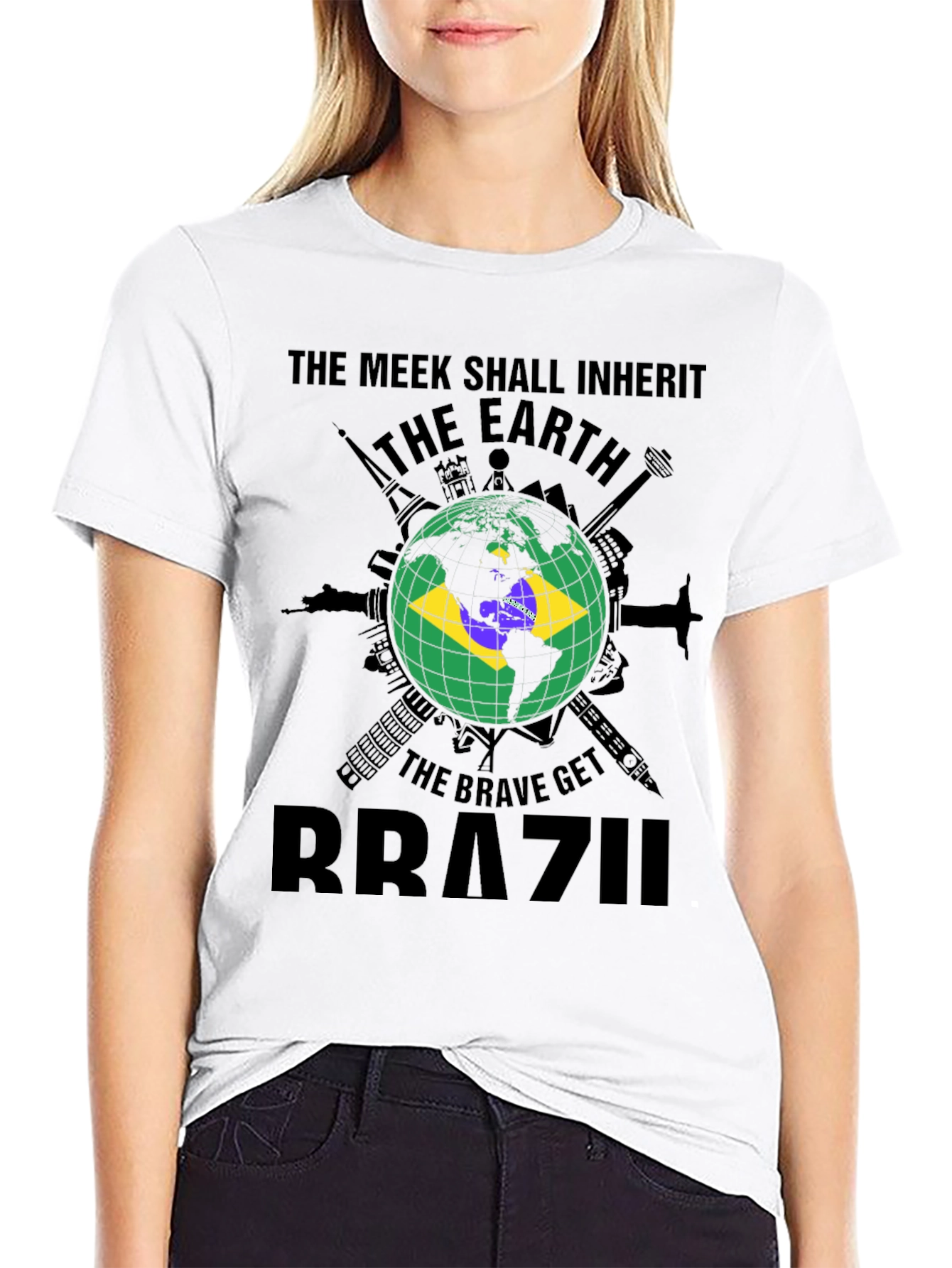 The Meek Shall Inherit Brazil T-Shirt