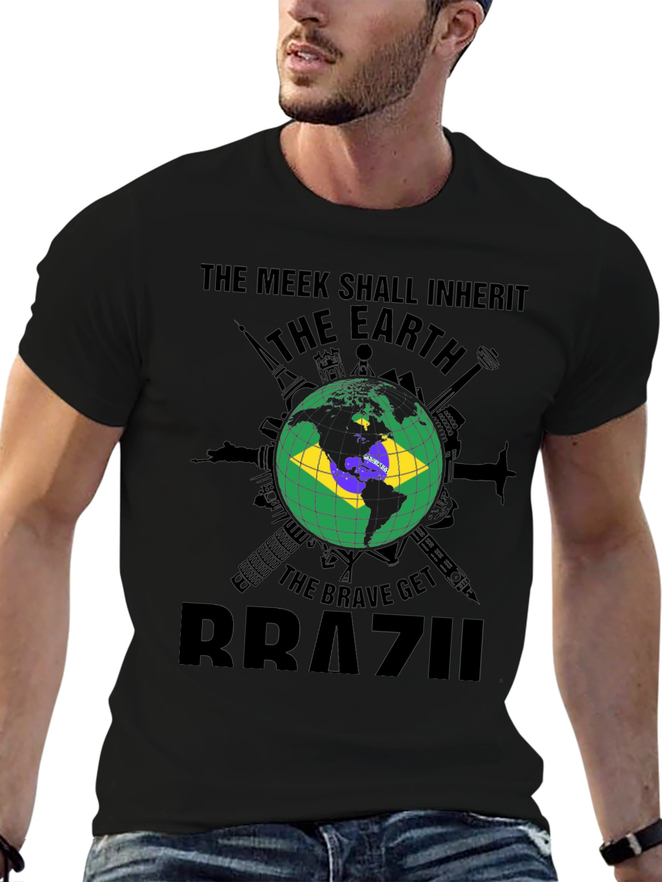The Meek Shall Inherit Brazil T-Shirt