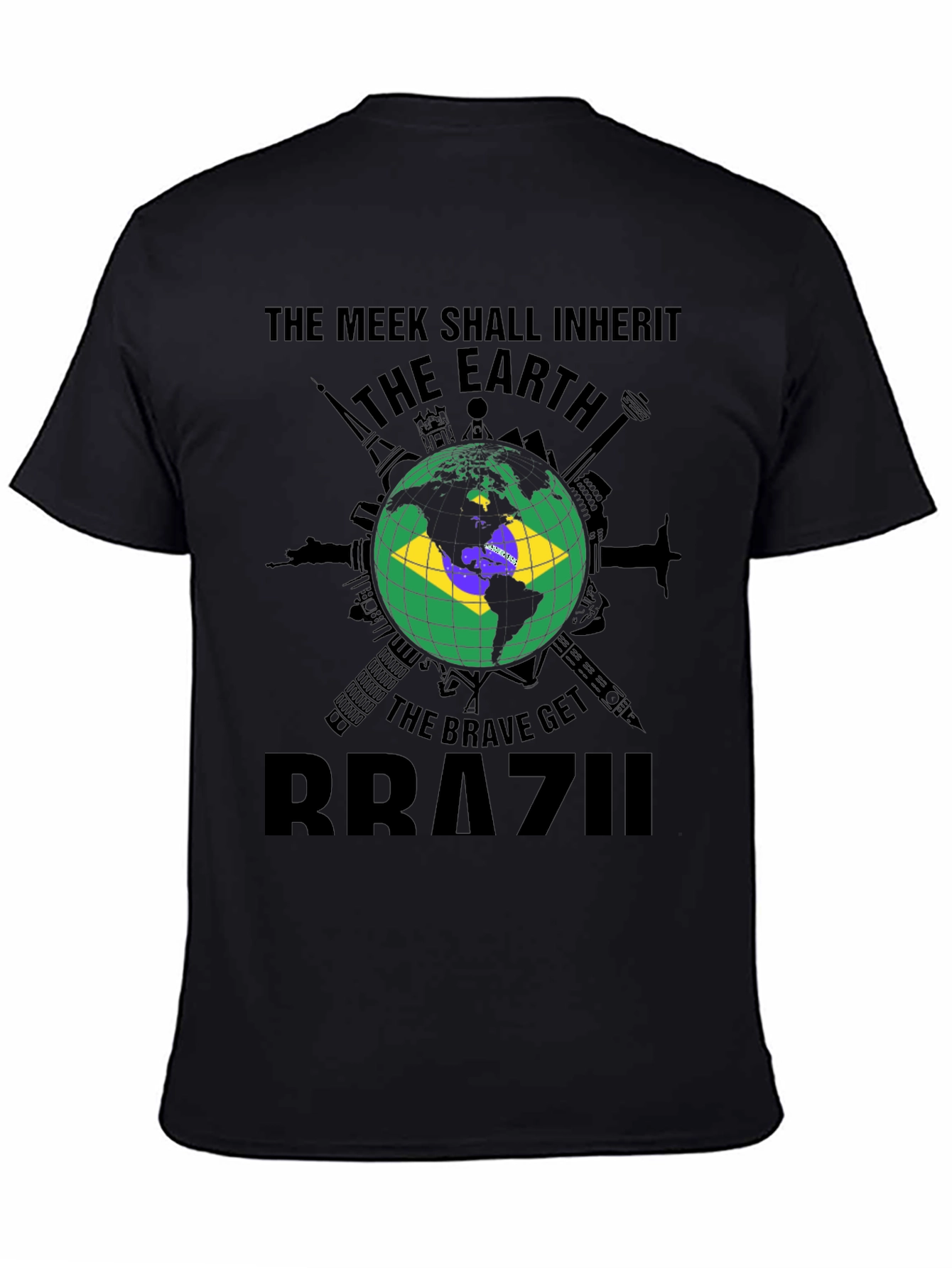 The Meek Shall Inherit Brazil T-Shirt