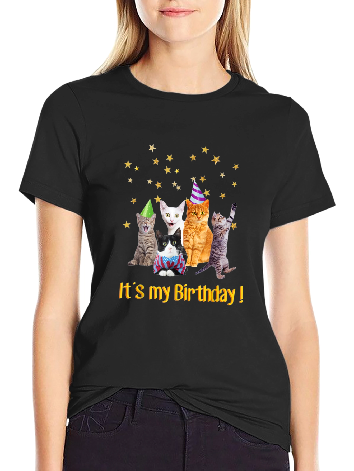 Birthday Cats T-Shirt
