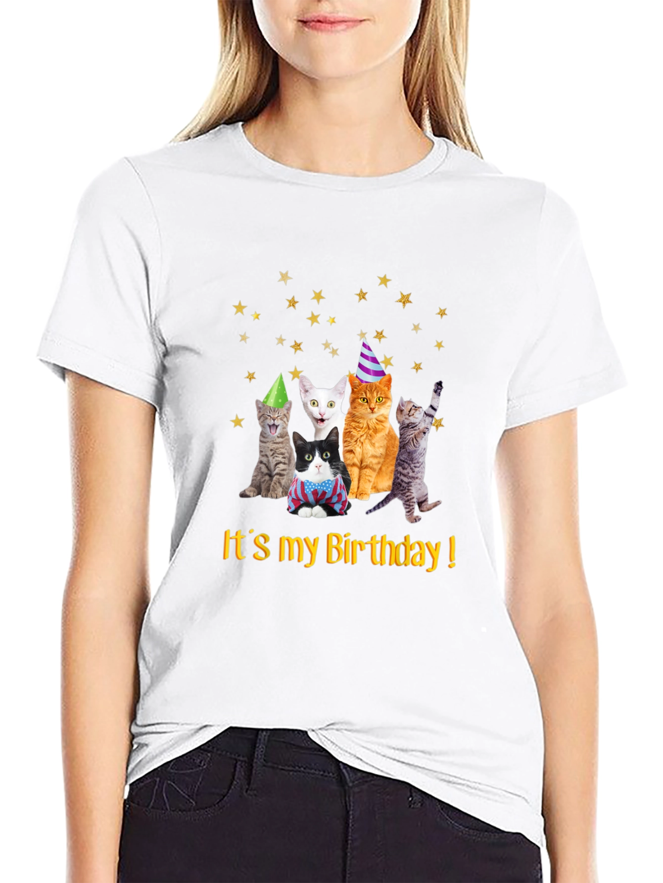 Birthday Cats T-Shirt