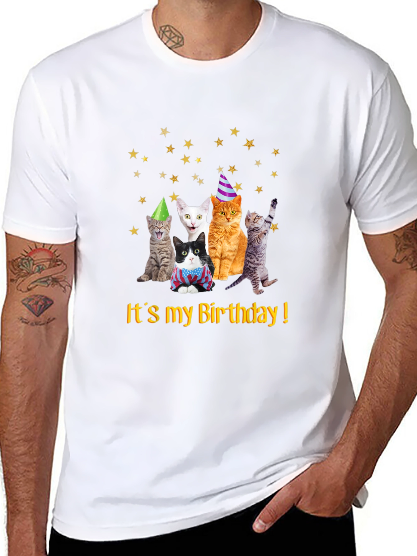 Birthday Cats T-Shirt