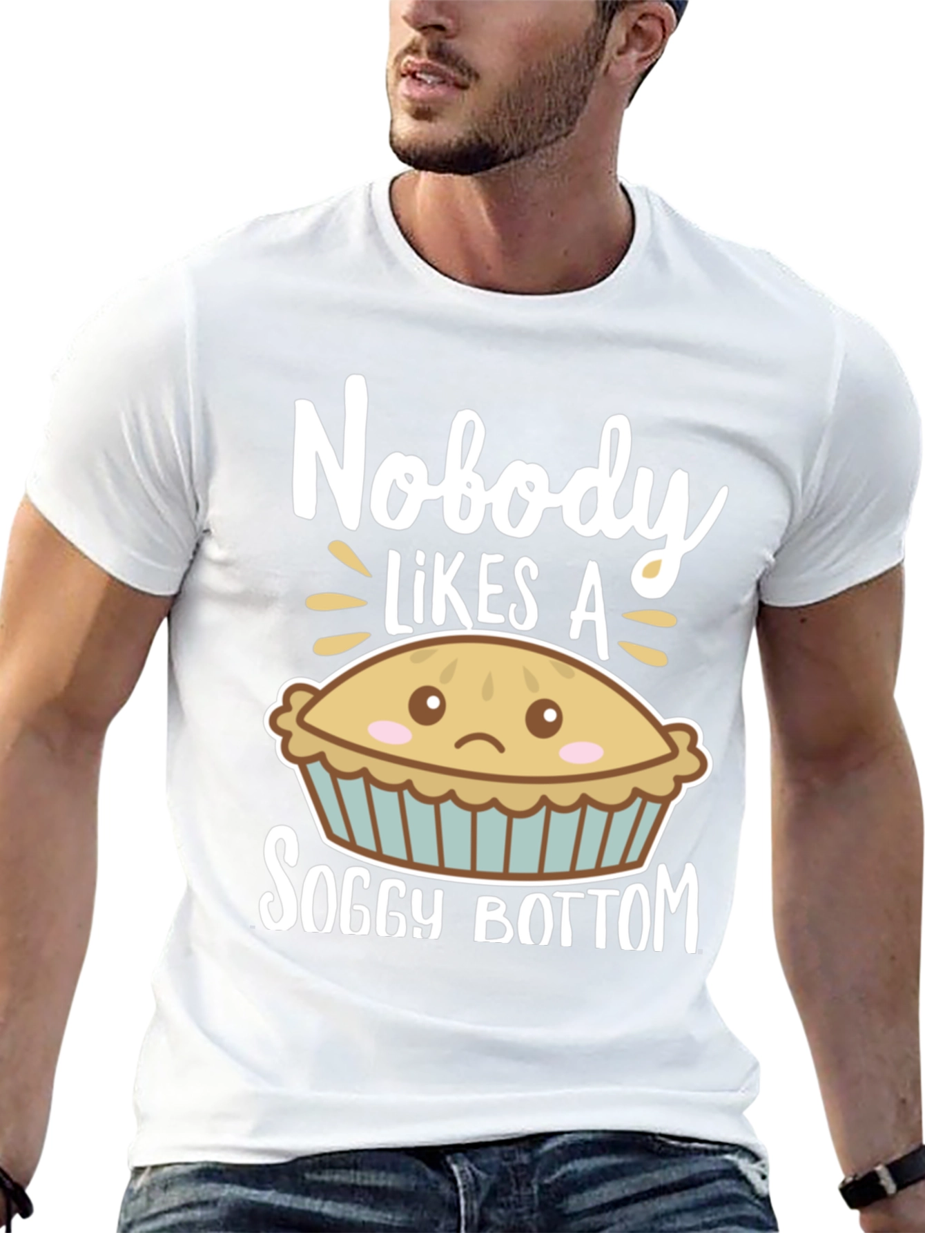 Nobody Likes a Soggy Bottom Funny T-Shirt