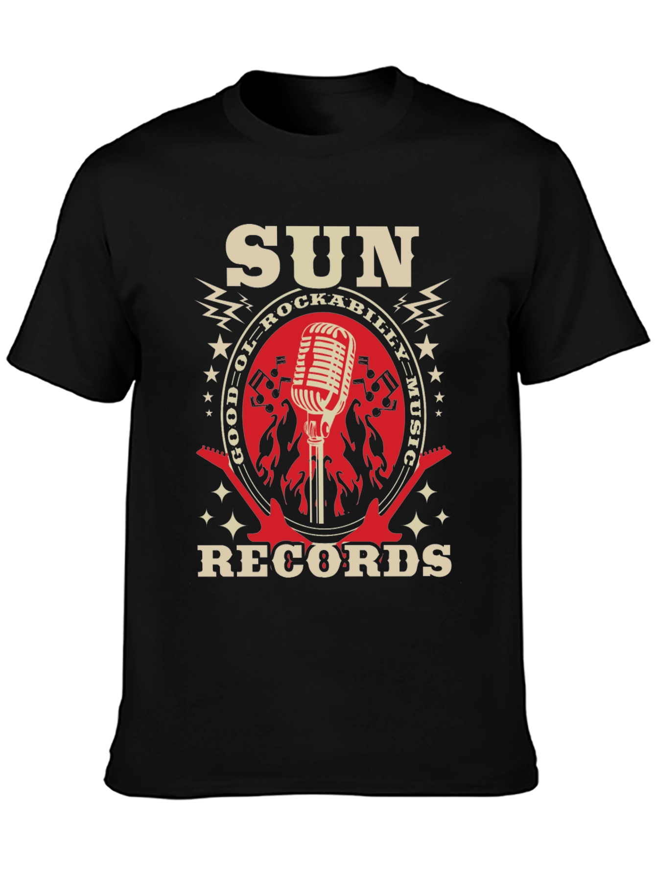 Sun Records Rockabilly Music T-Shirt