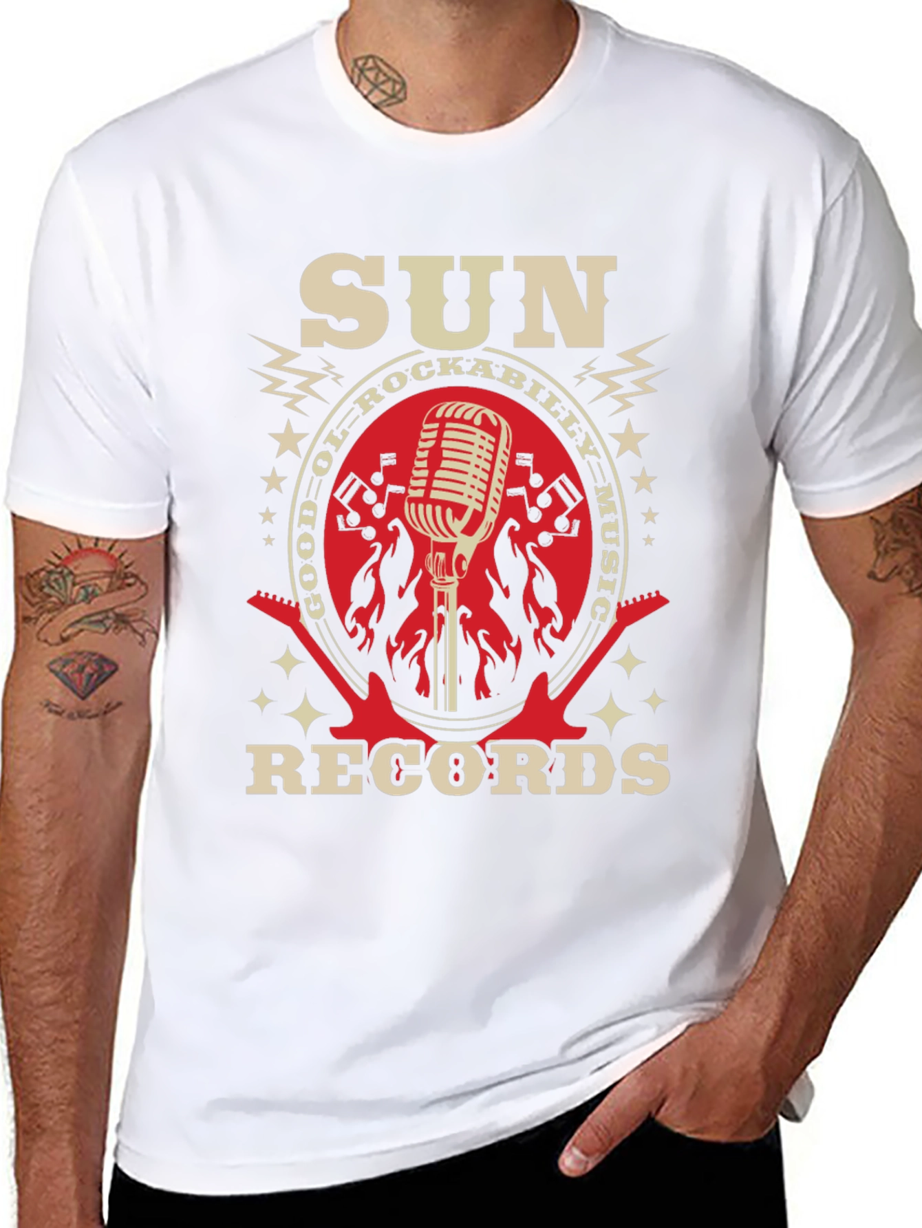 Sun Records Rockabilly Music T-Shirt