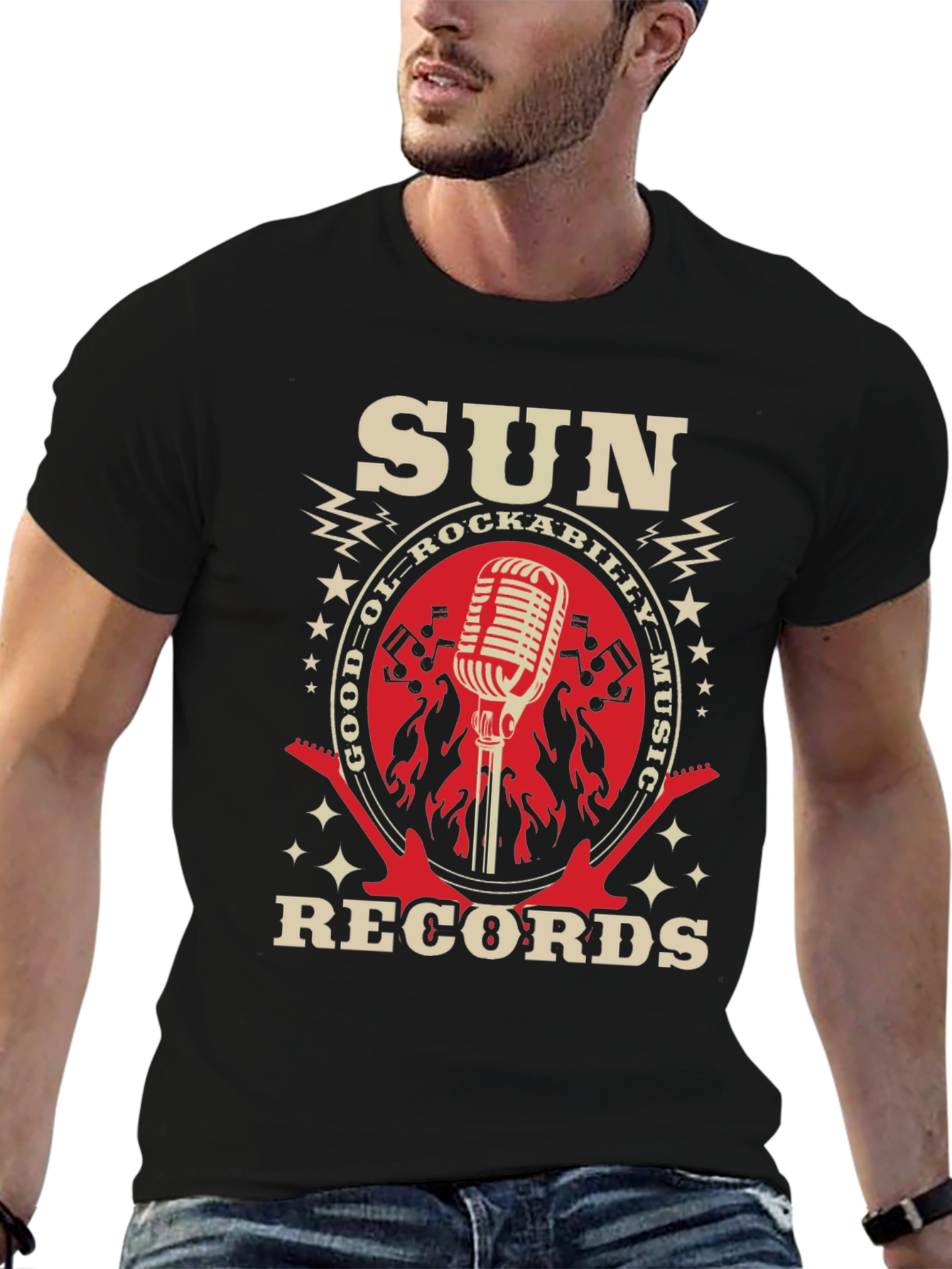 Sun Records Rockabilly Music T-Shirt