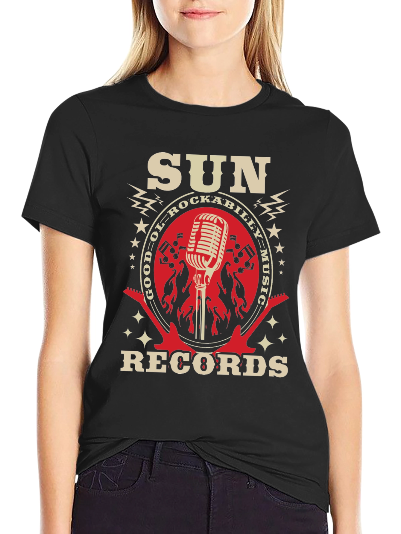 Sun Records Rockabilly Music T-Shirt