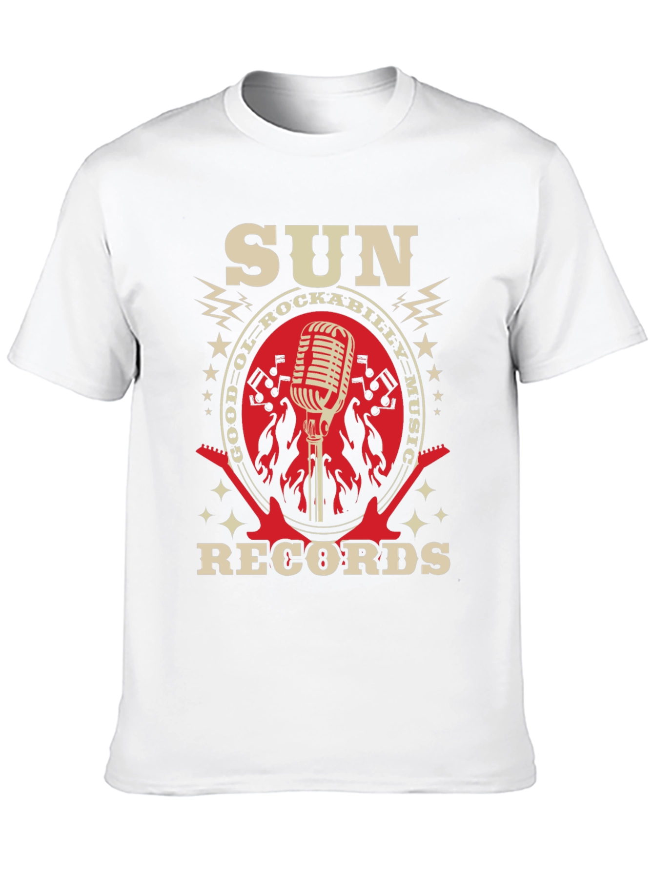 Sun Records Rockabilly Music T-Shirt