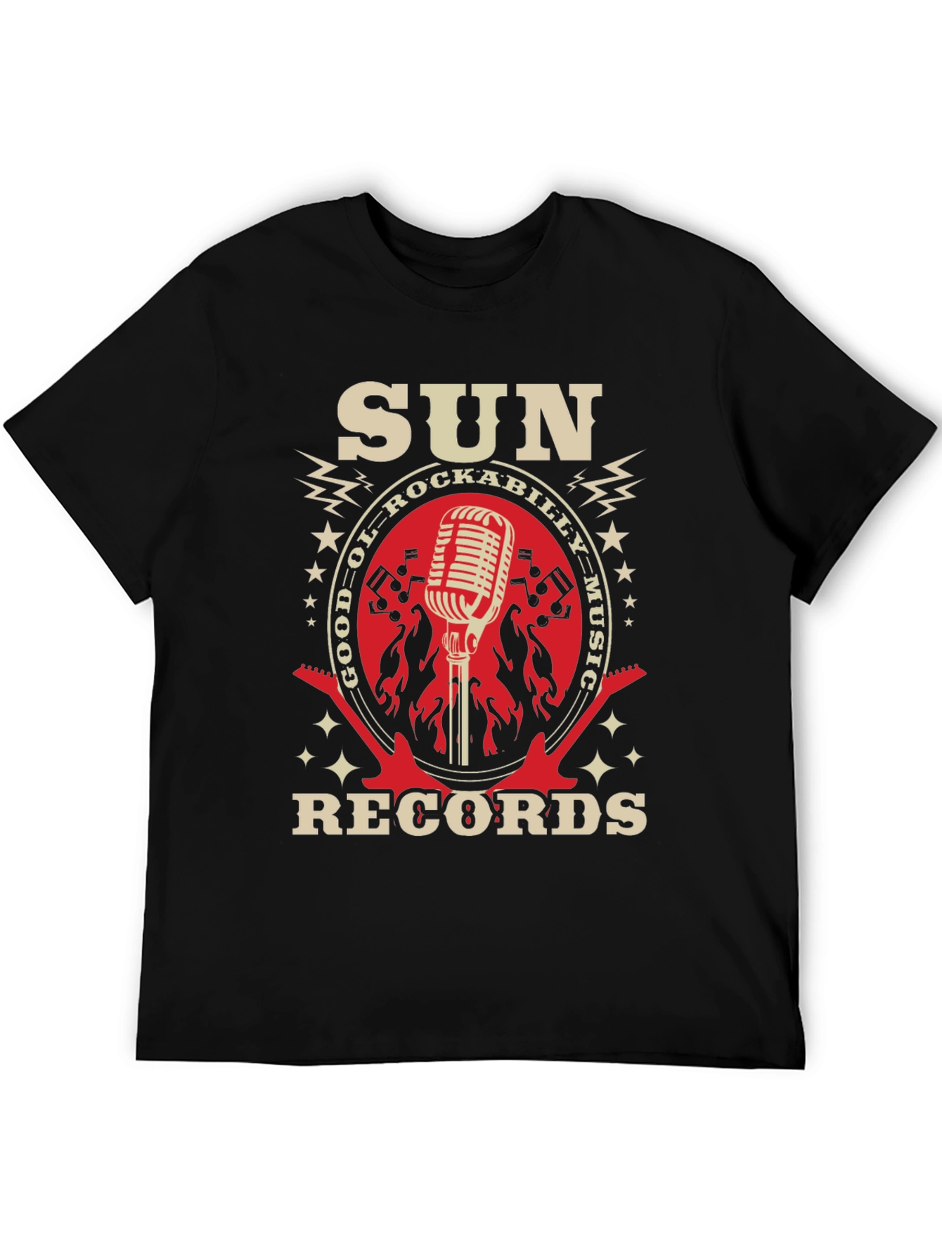 Sun Records Rockabilly Music T-Shirt