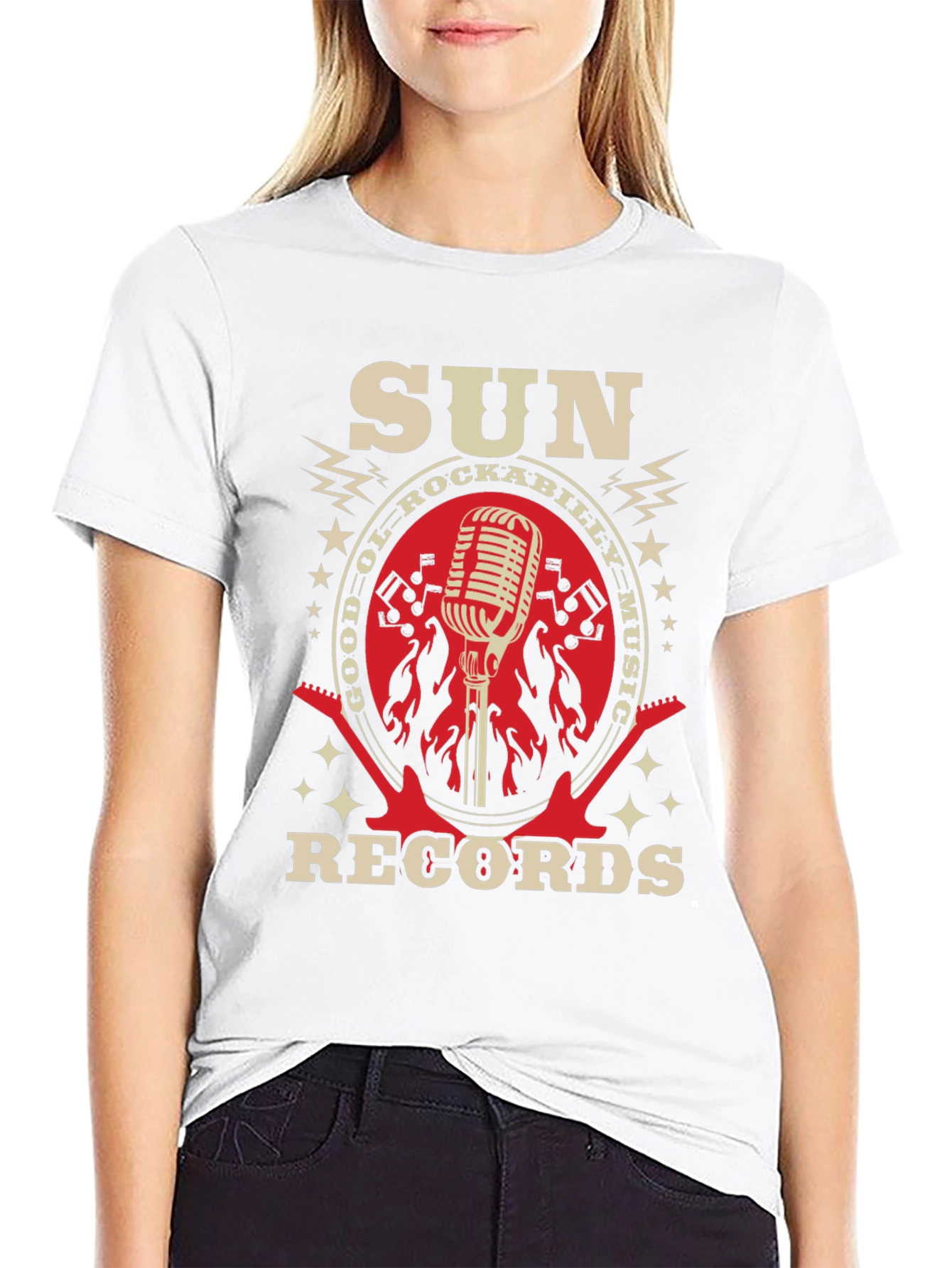 Sun Records Rockabilly Music T-Shirt