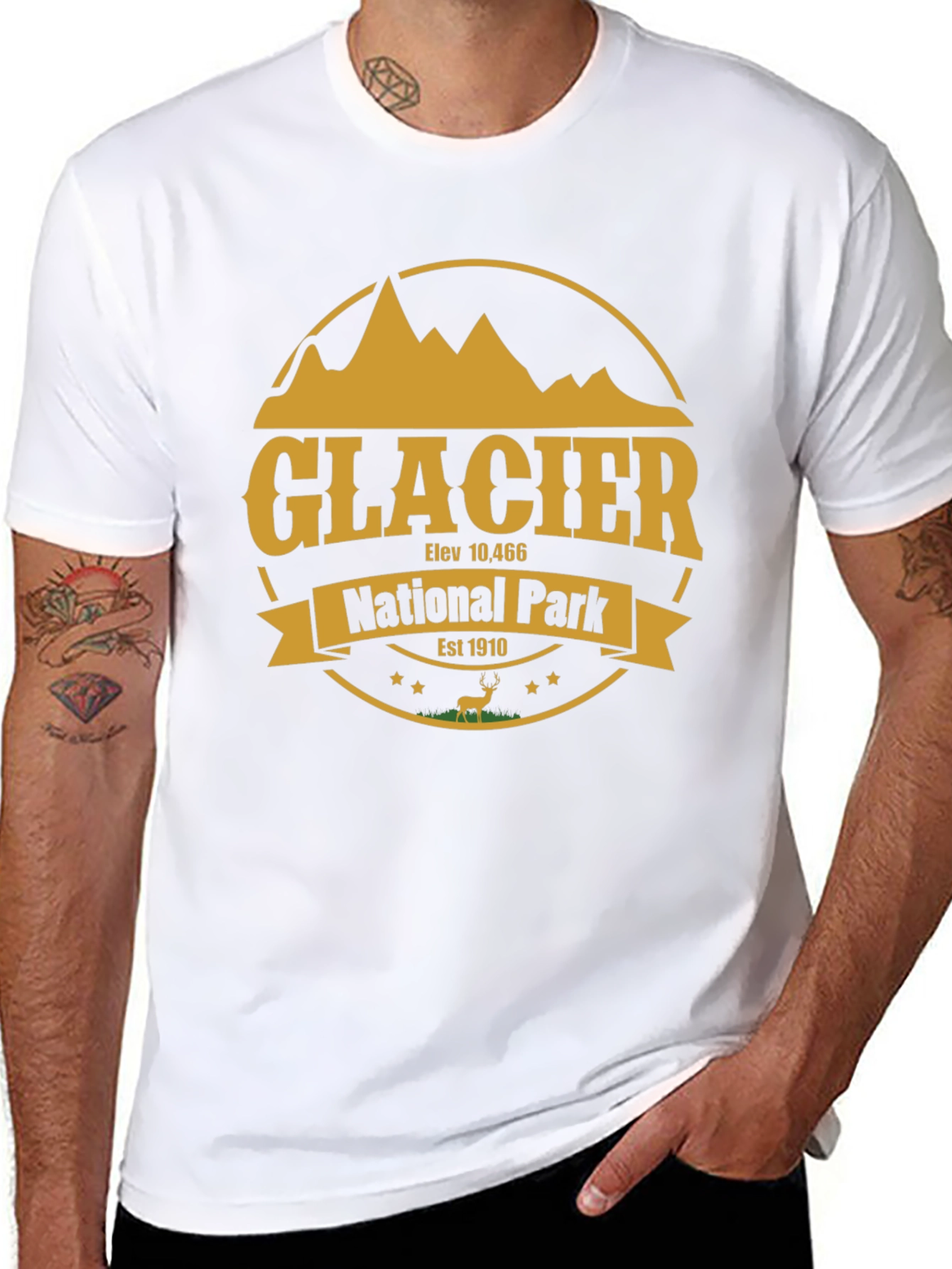 Glacier National Park Graphic Tee
