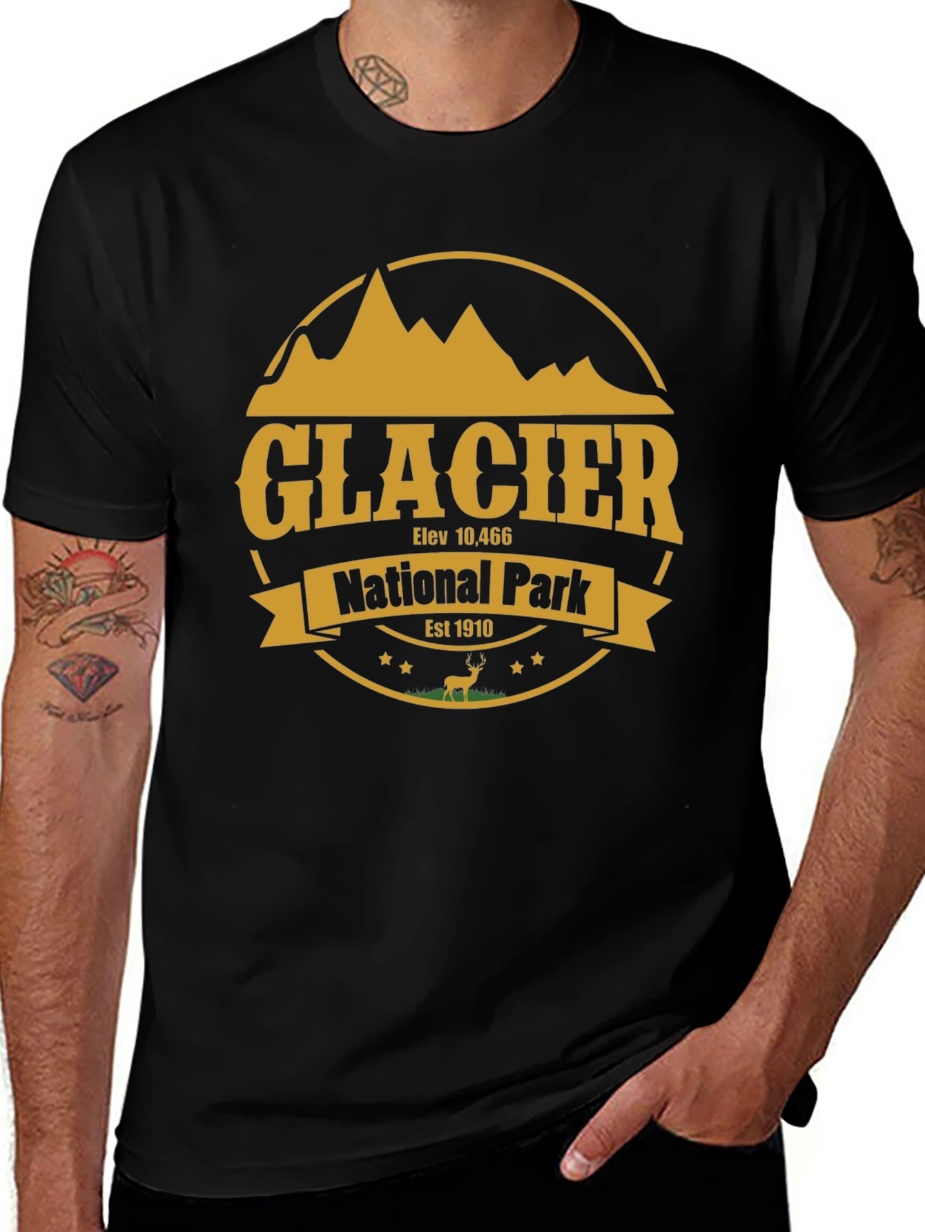 Glacier National Park Graphic Tee
