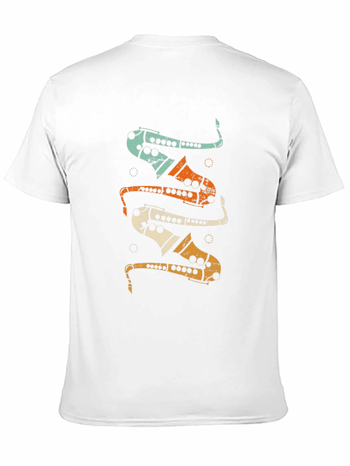 Saxophone Retro Music T-Shirt