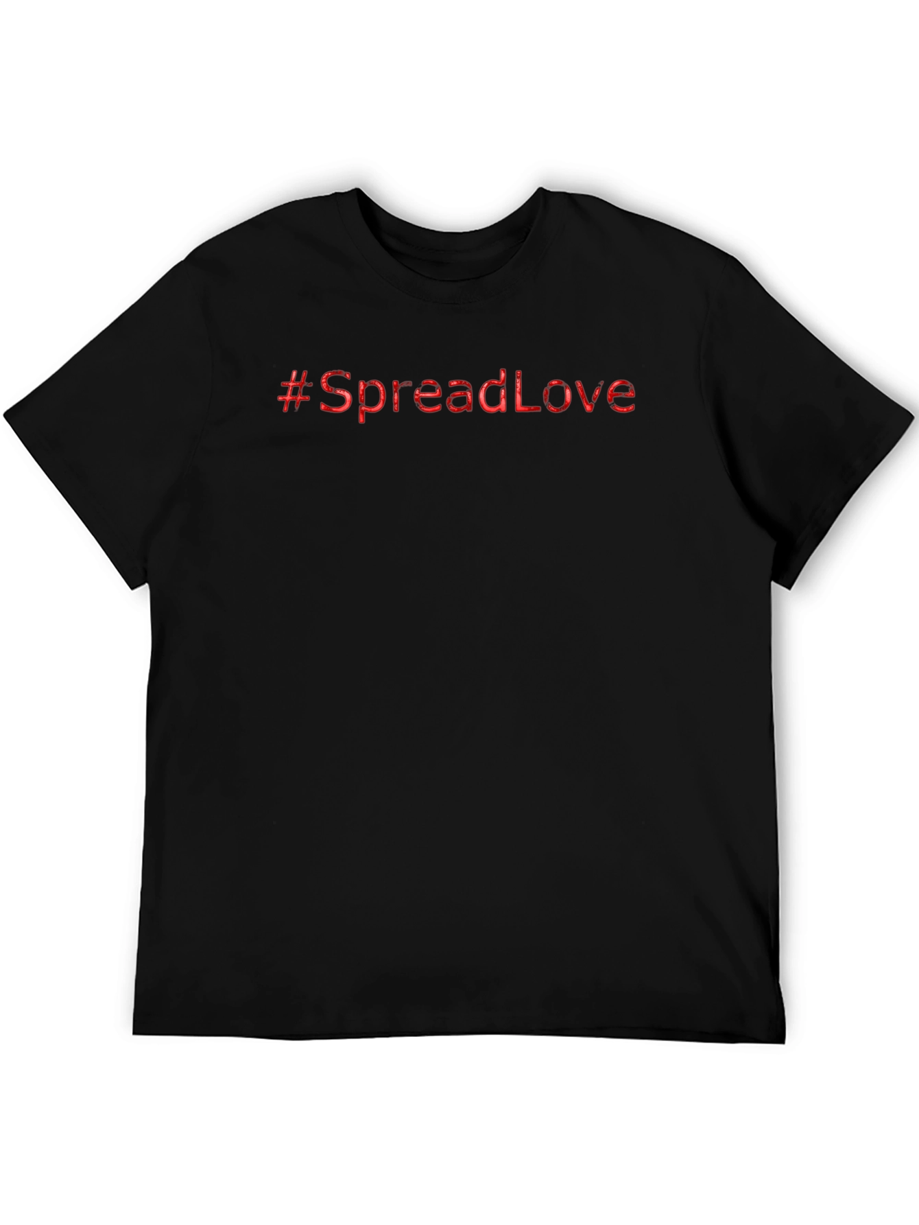 #SpreadLove Black Graphic Tee