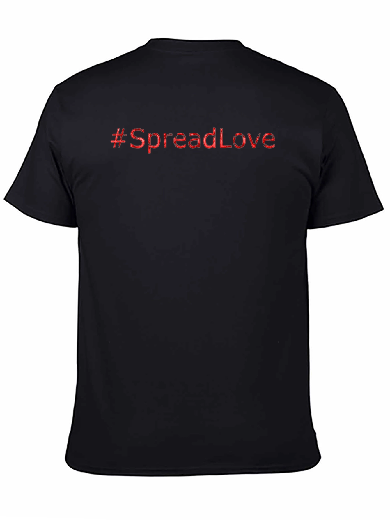 #SpreadLove Black Graphic Tee