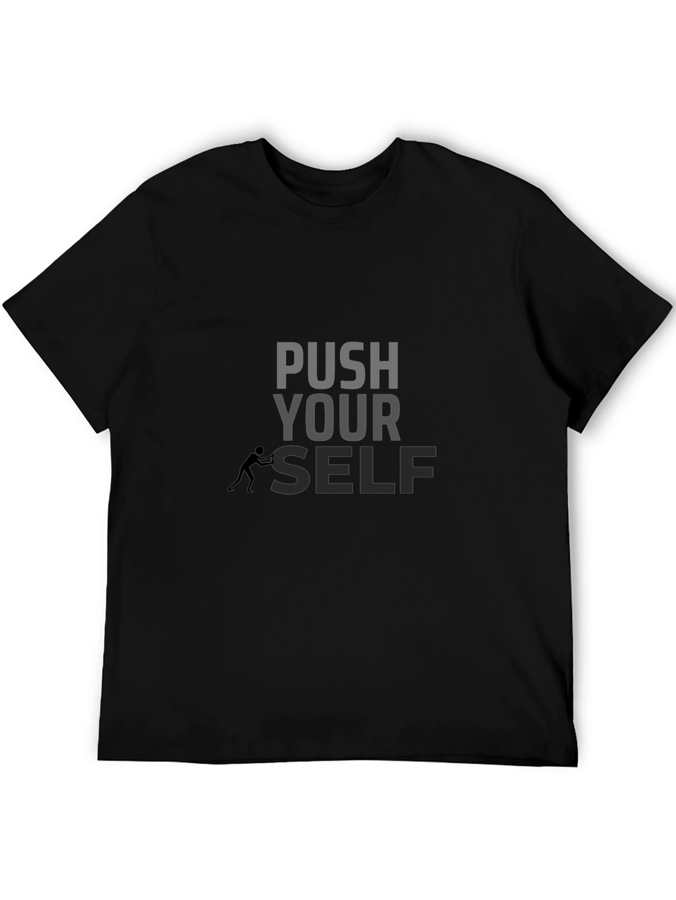 Push Yourself Graphic Tee - Motivation Apparel