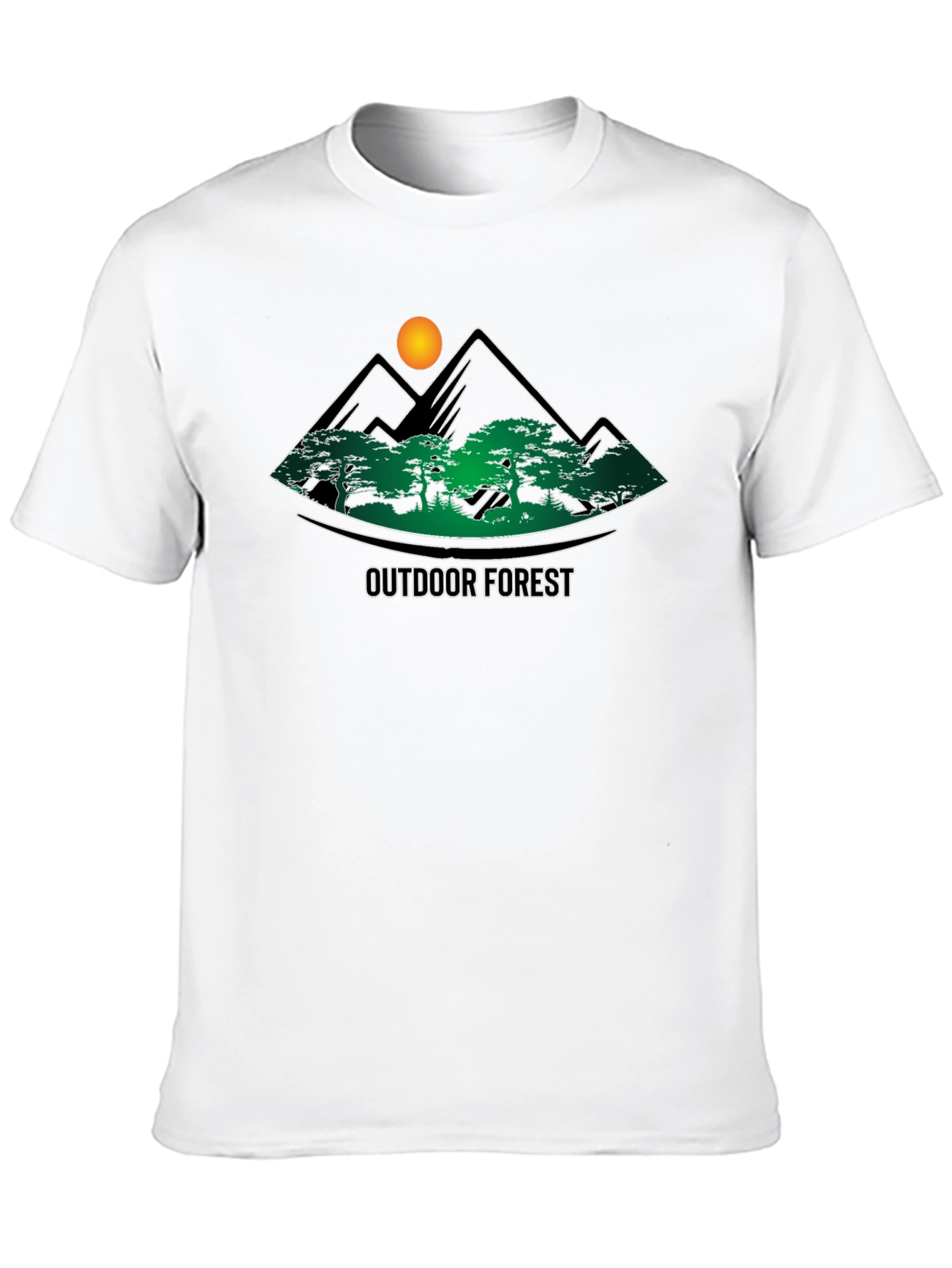 Outdoor Forest Graphic T-Shirt