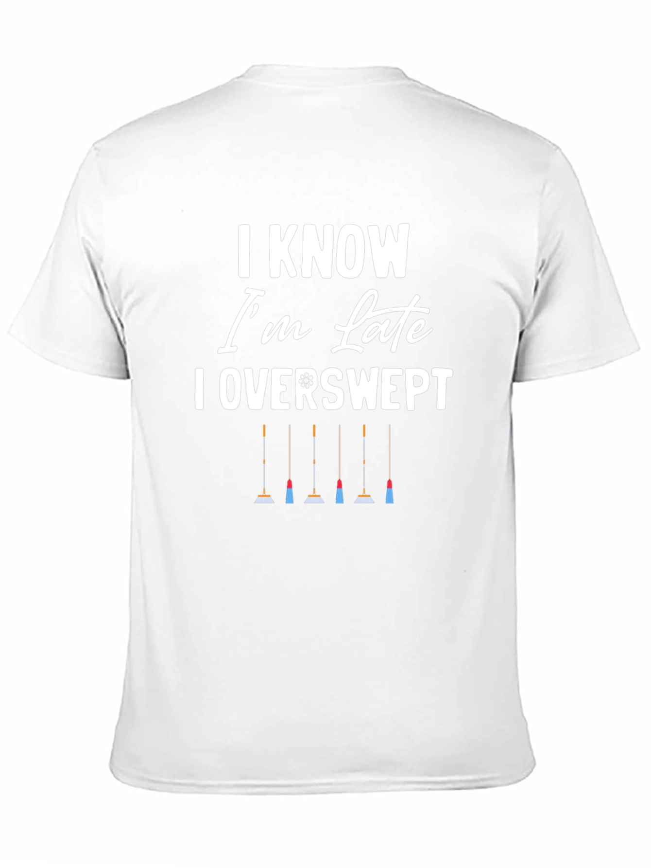 I Know Im Late Overswept T-Shirt