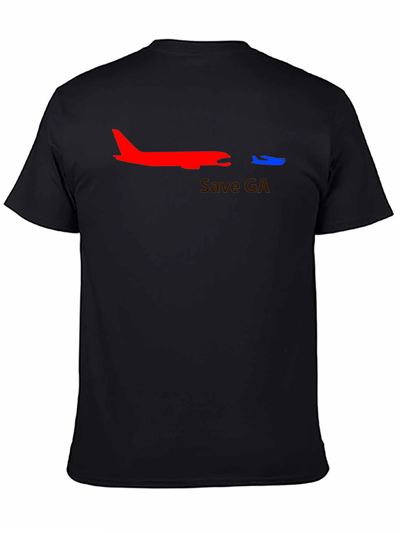 Save GA T-Shirt: Graphic Airplane Tee