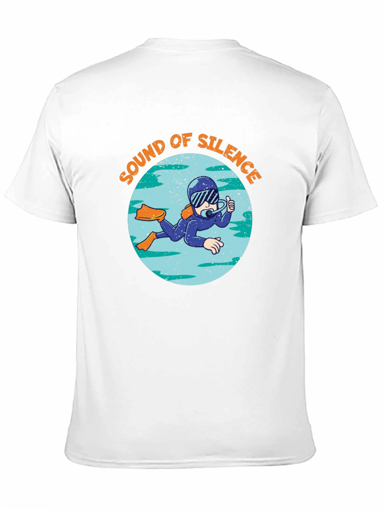Sound of Silence Diver Graphic T-Shirt