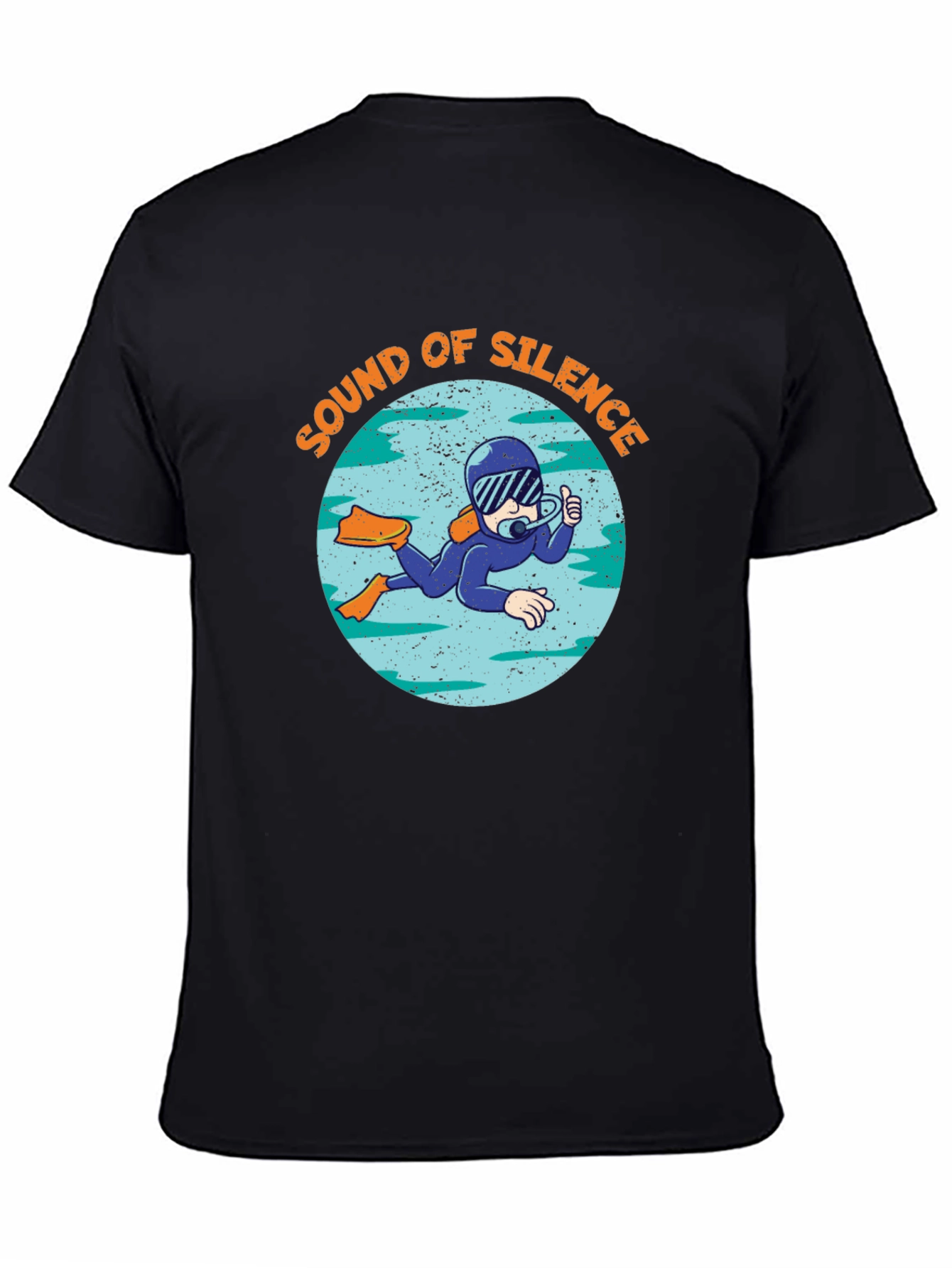 Sound of Silence Diver Graphic T-Shirt