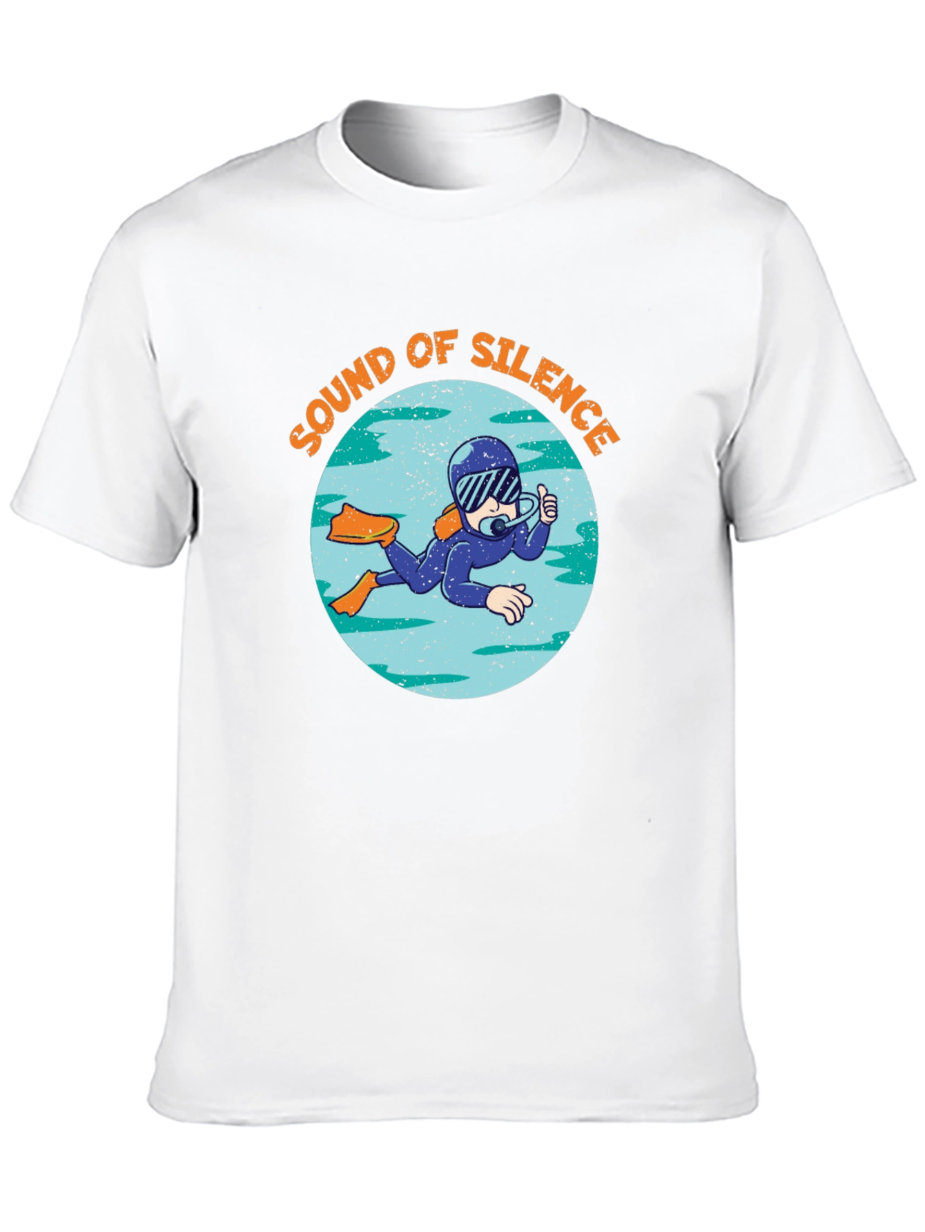 Sound of Silence Diver Graphic T-Shirt