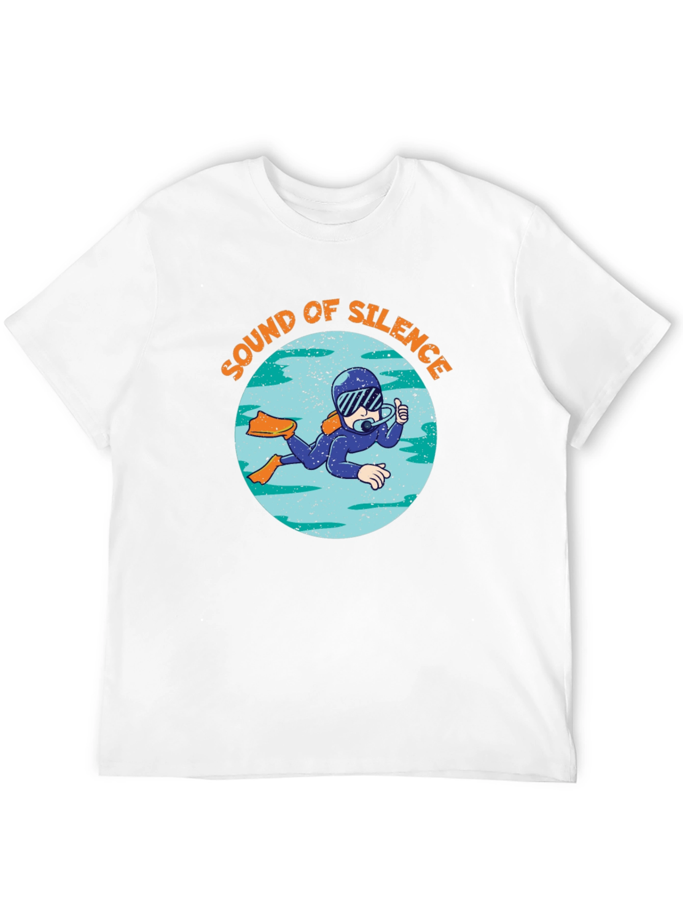 Sound of Silence Diver Graphic T-Shirt