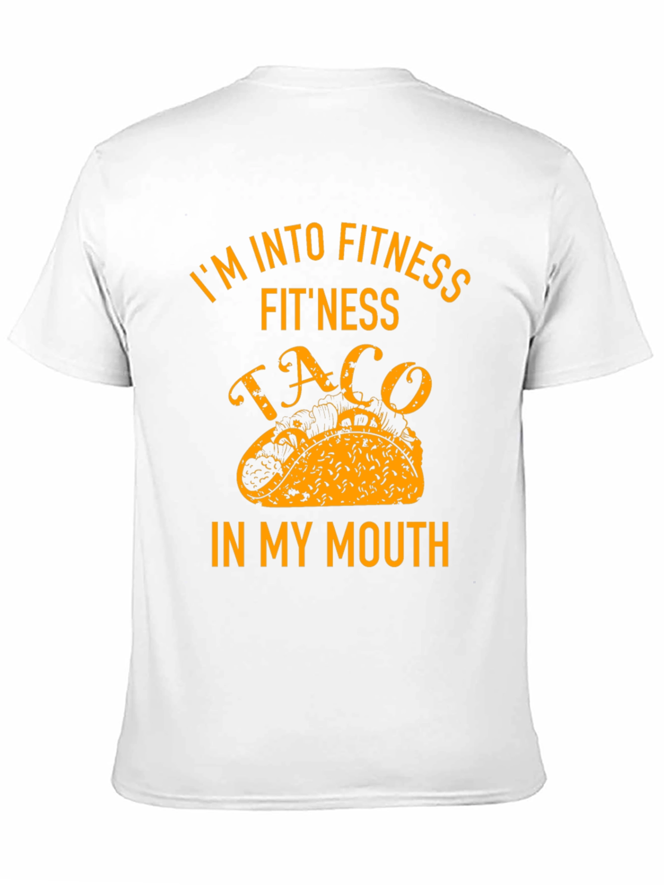 Fitness Taco In My Mouth Graphic T-Shirt