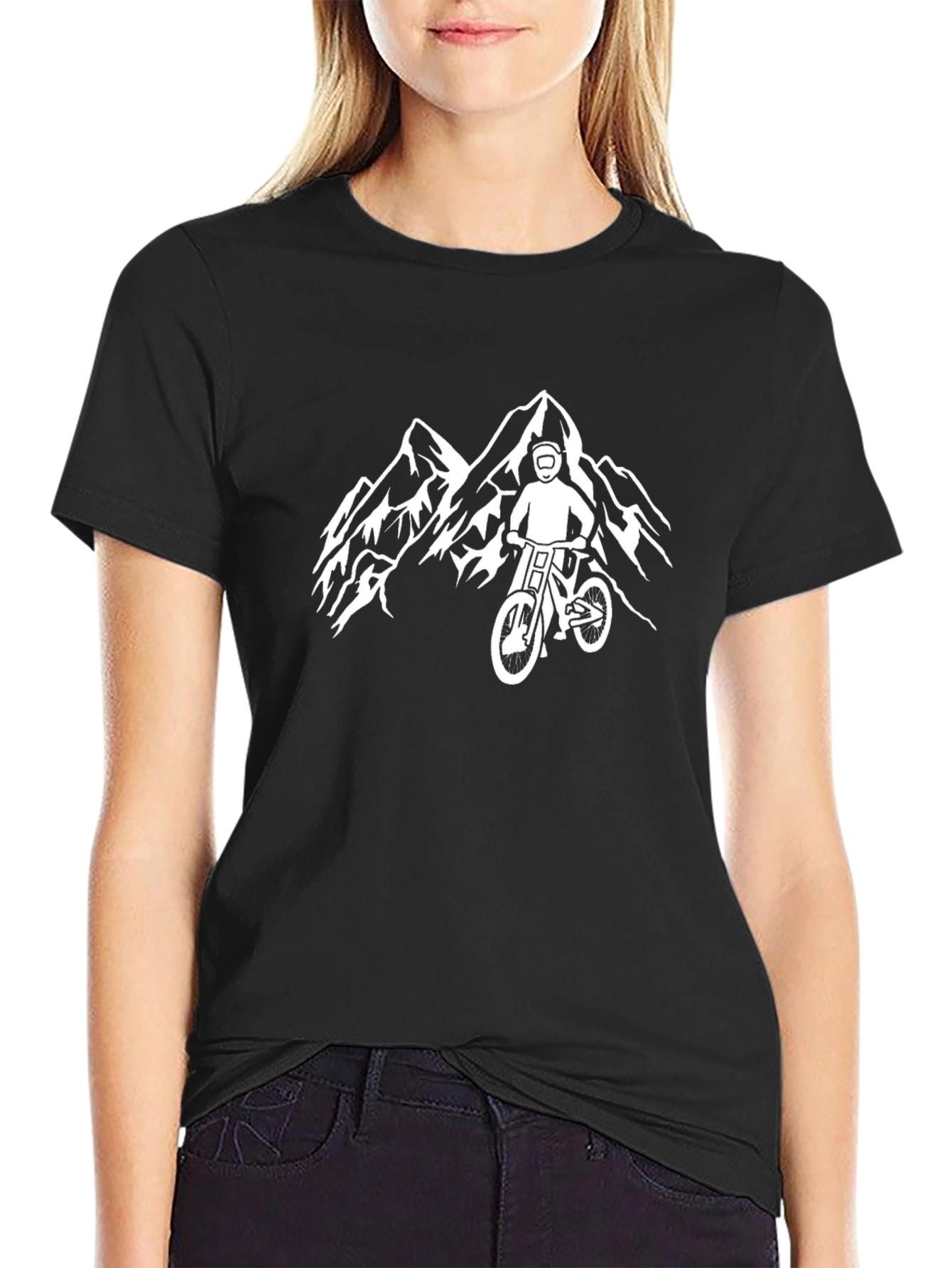 Mountain Biker Graphic T-Shirt