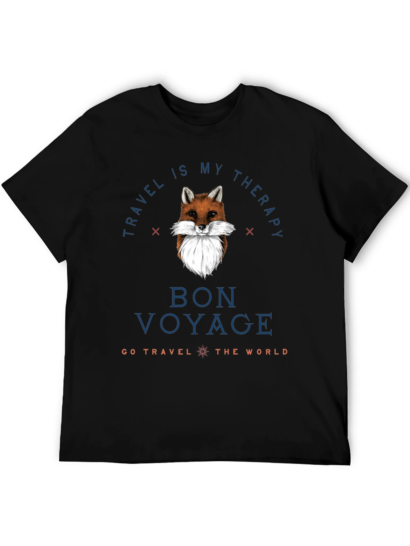 Travel Therapy Fox Graphic Tee