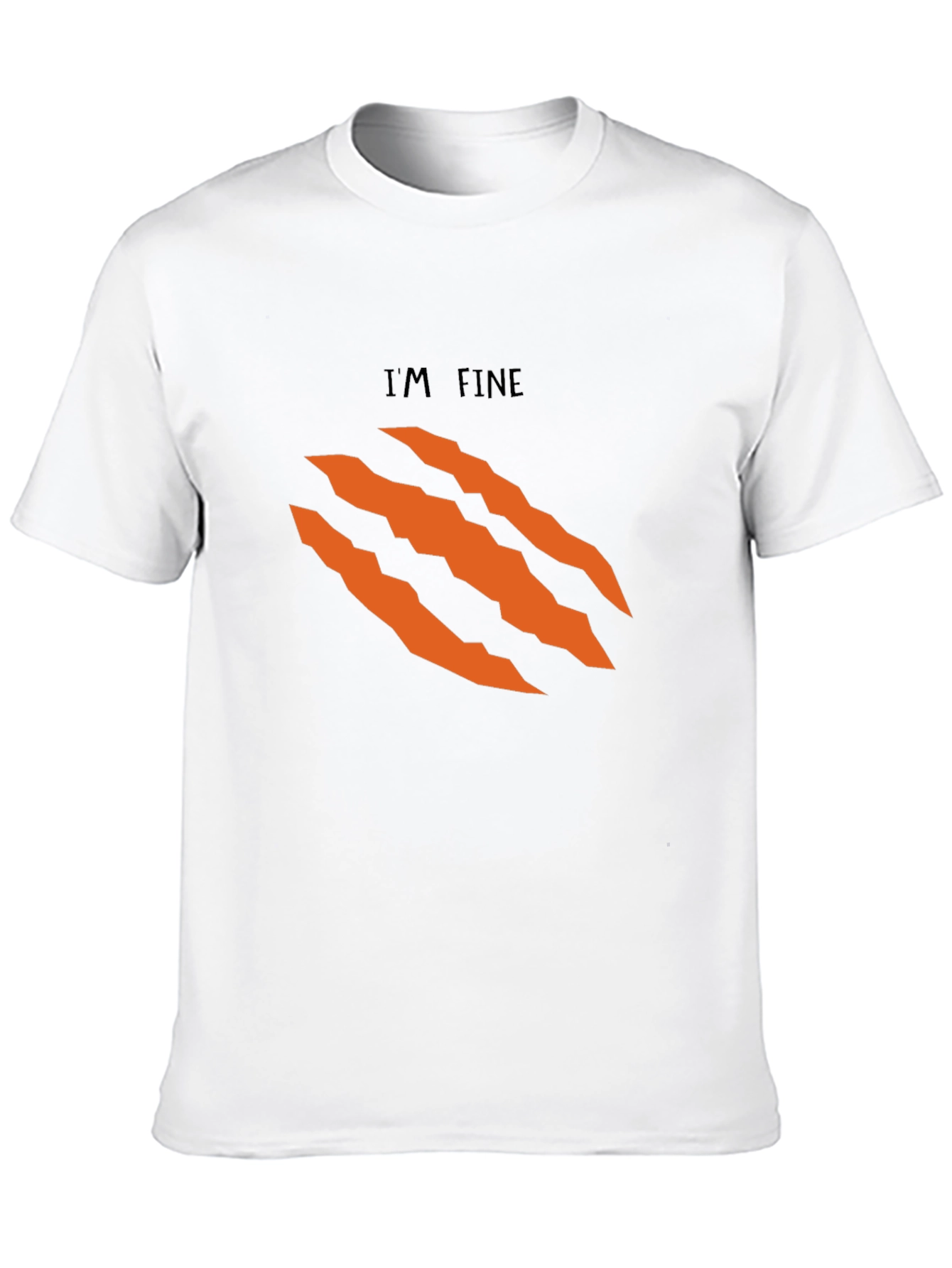 Im Fine Graphic Black T-Shirt