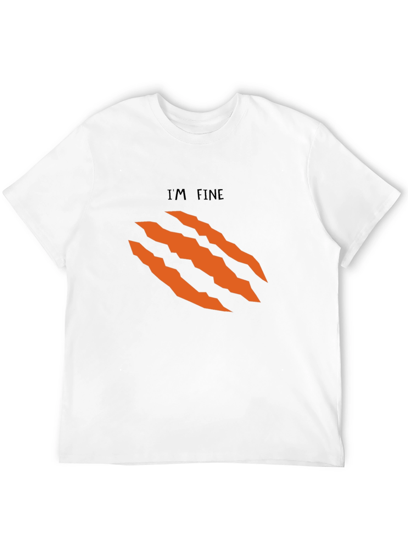 Im Fine Graphic Black T-Shirt