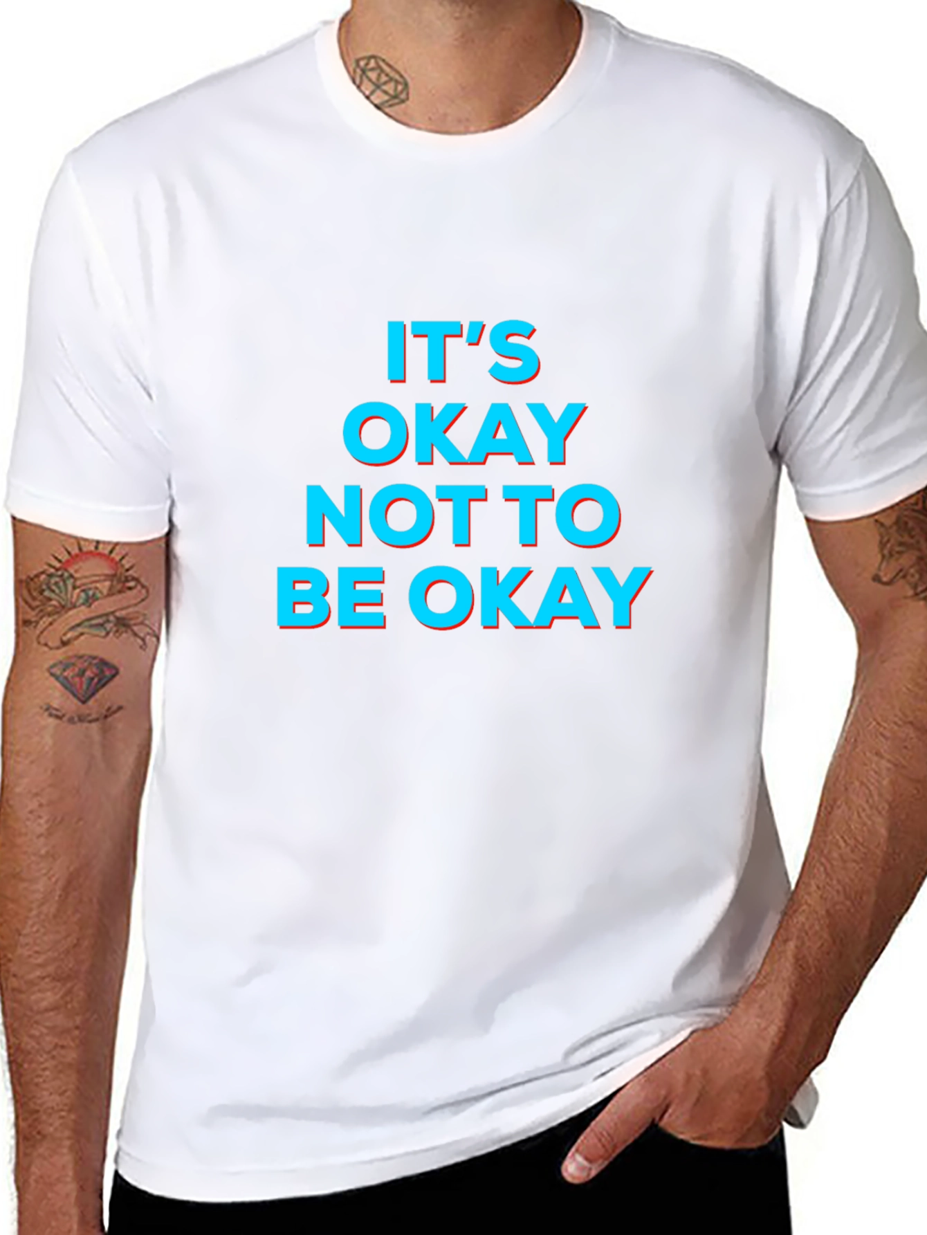 Its Okay Not to Be Okay Graphic Tee