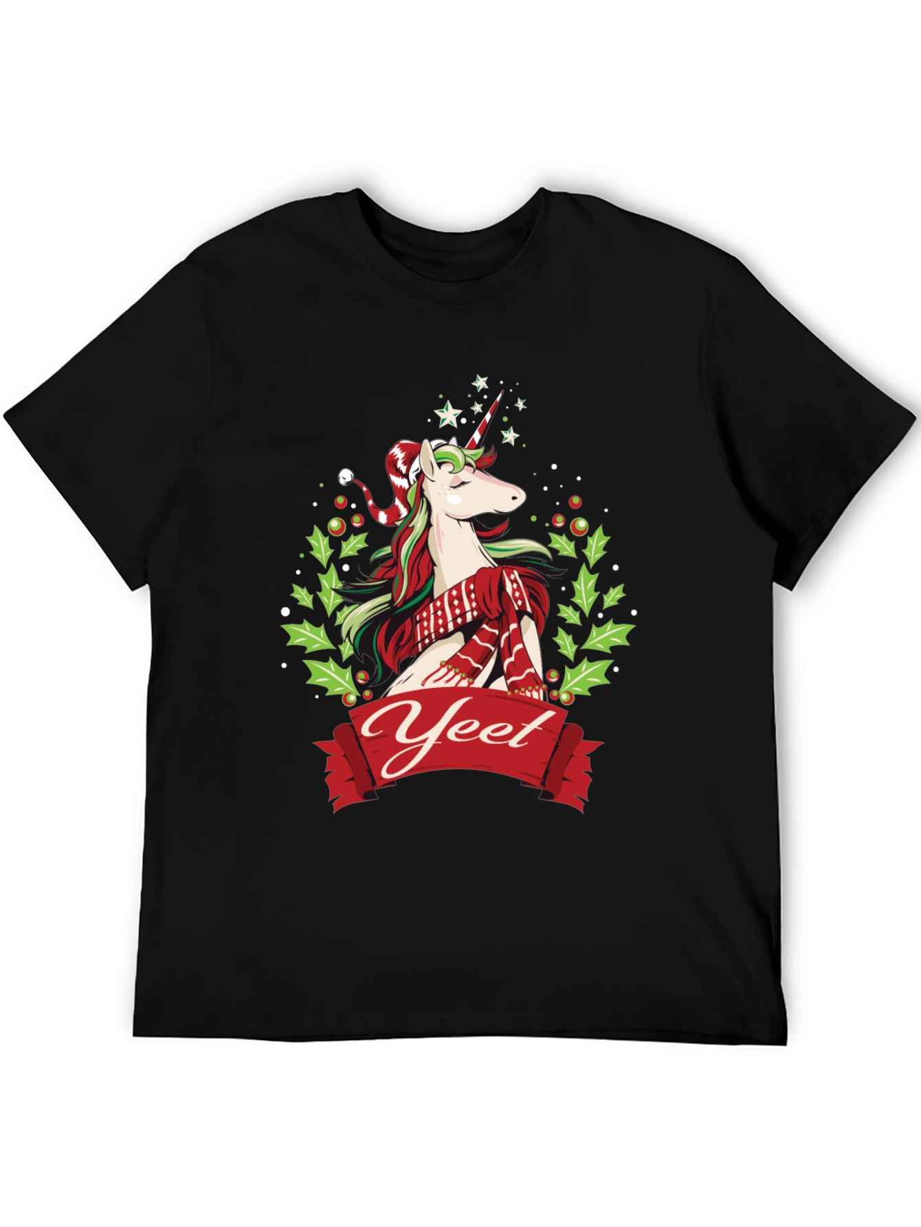 Yeet Christmas Unicorn T-Shirt
