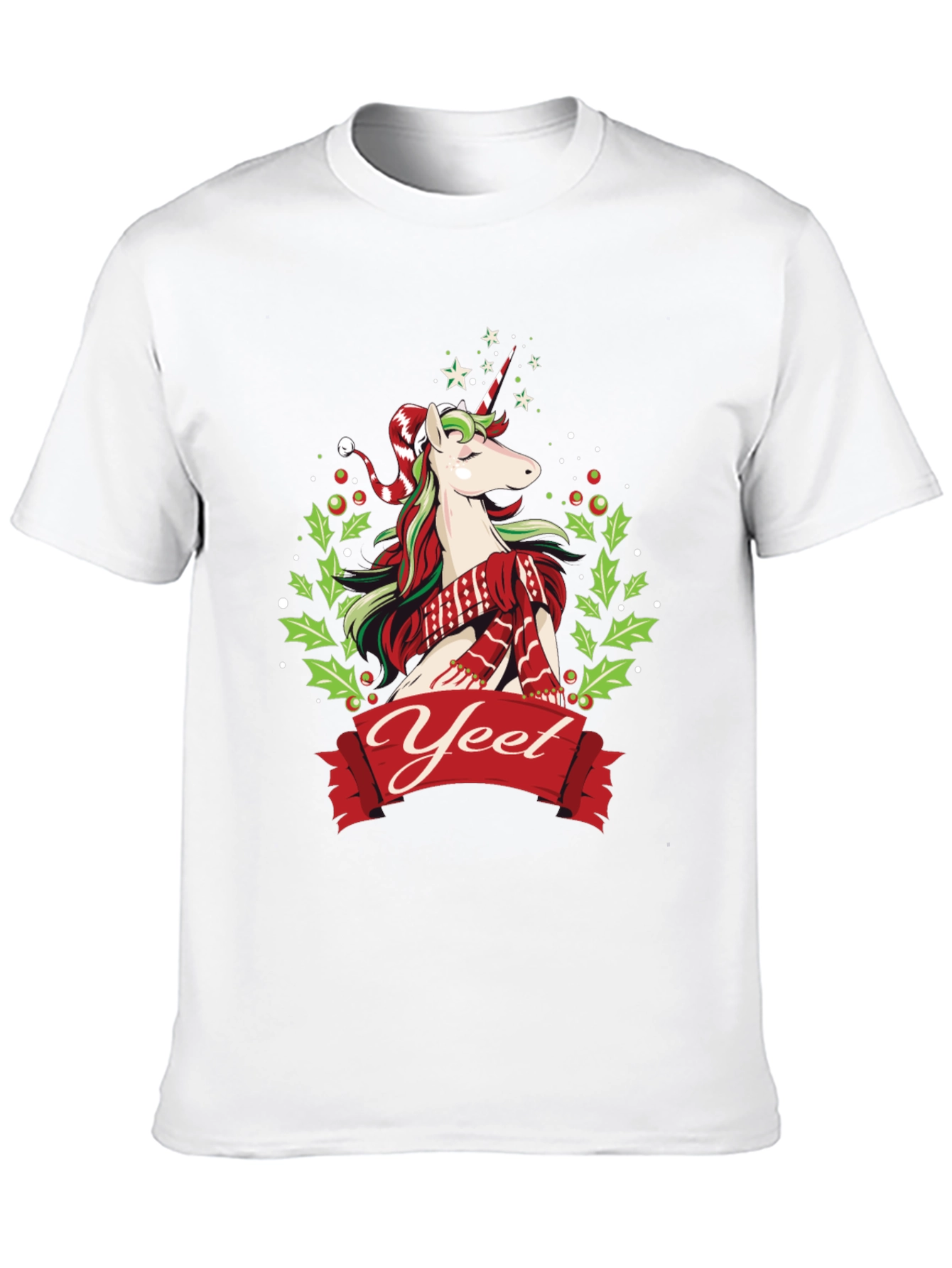 Yeet Christmas Unicorn T-Shirt