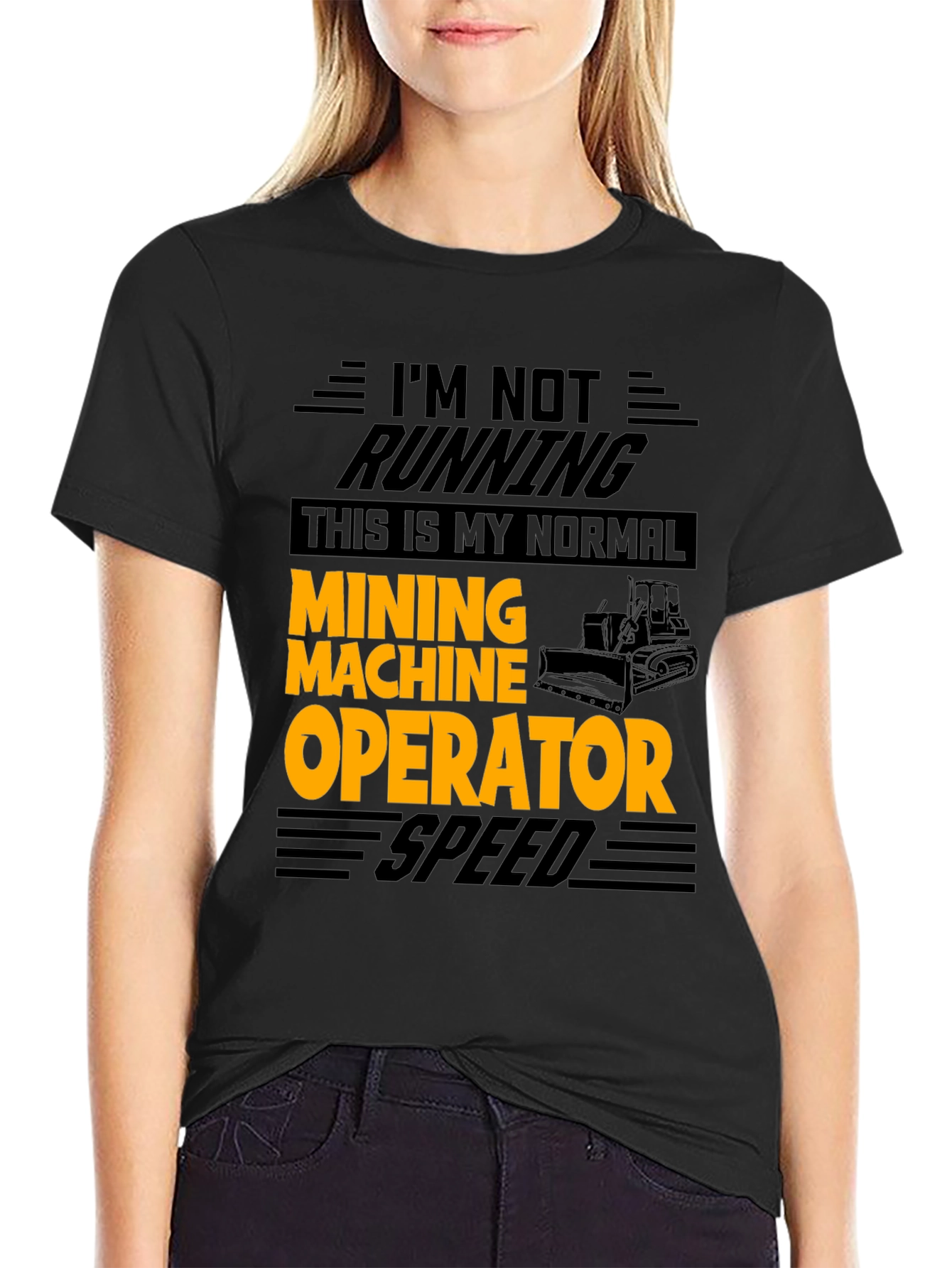 Mining Machine Operator T-Shirt - Normal Speed