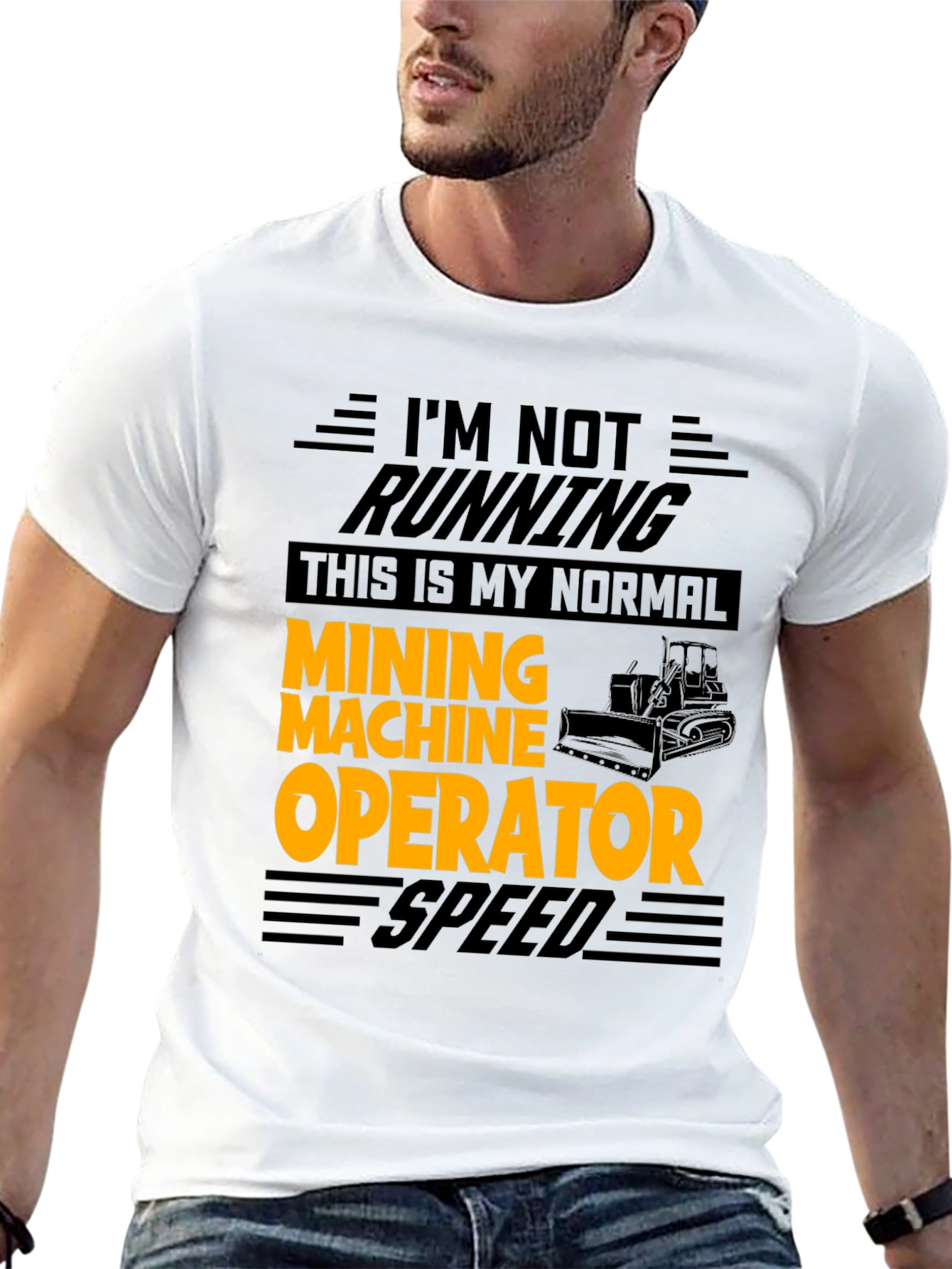 Mining Machine Operator T-Shirt - Normal Speed