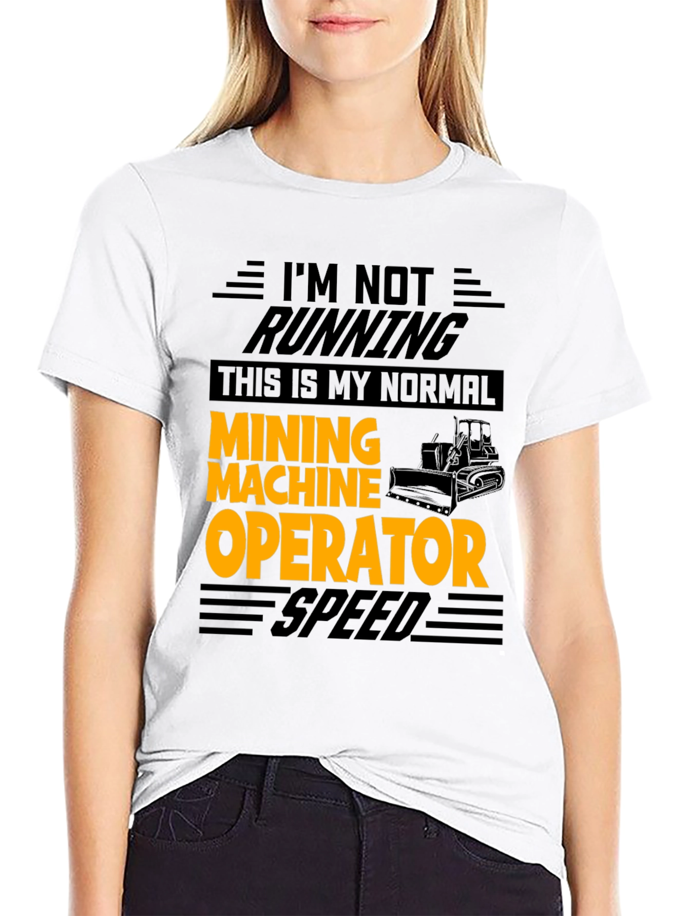 Mining Machine Operator T-Shirt - Normal Speed
