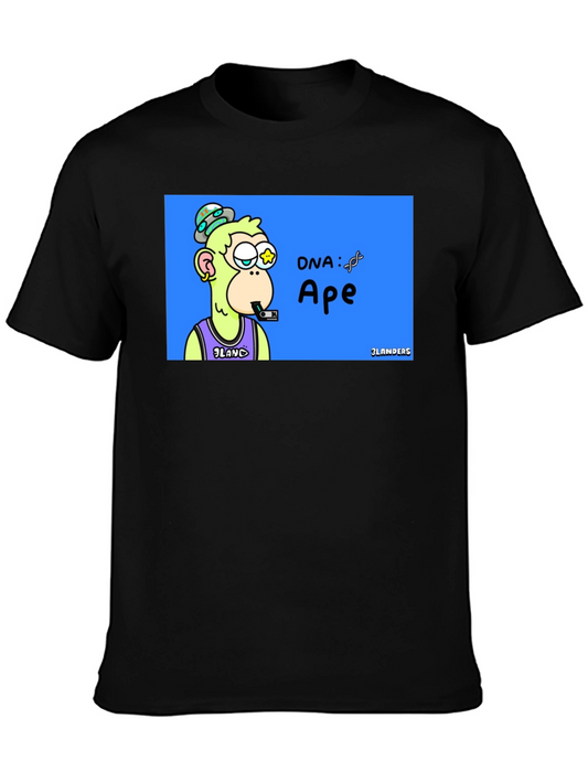 Ape DNA Graphic T-Shirt - Unique Design