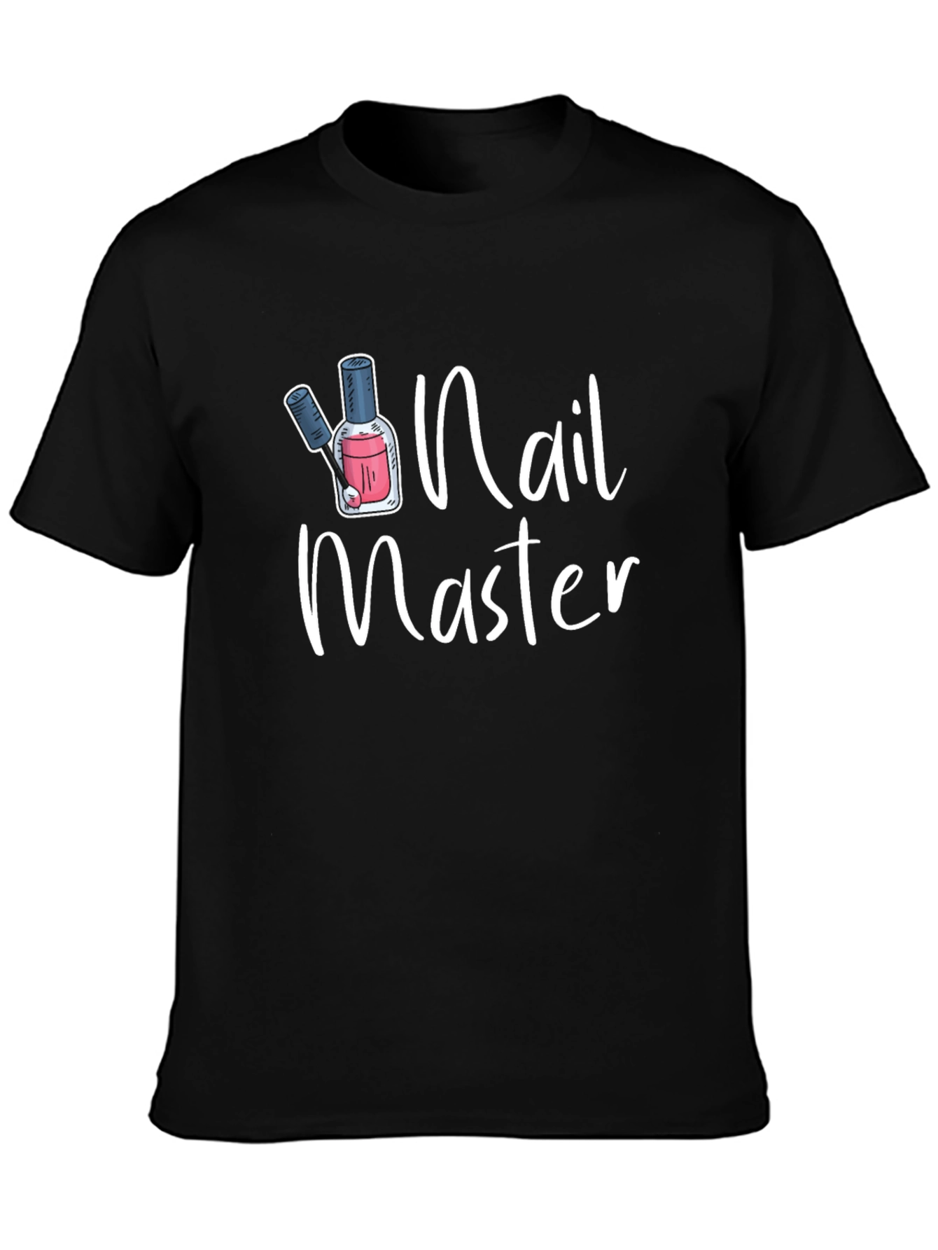 Nail Master Black T-Shirt | Nail Technician Apparel