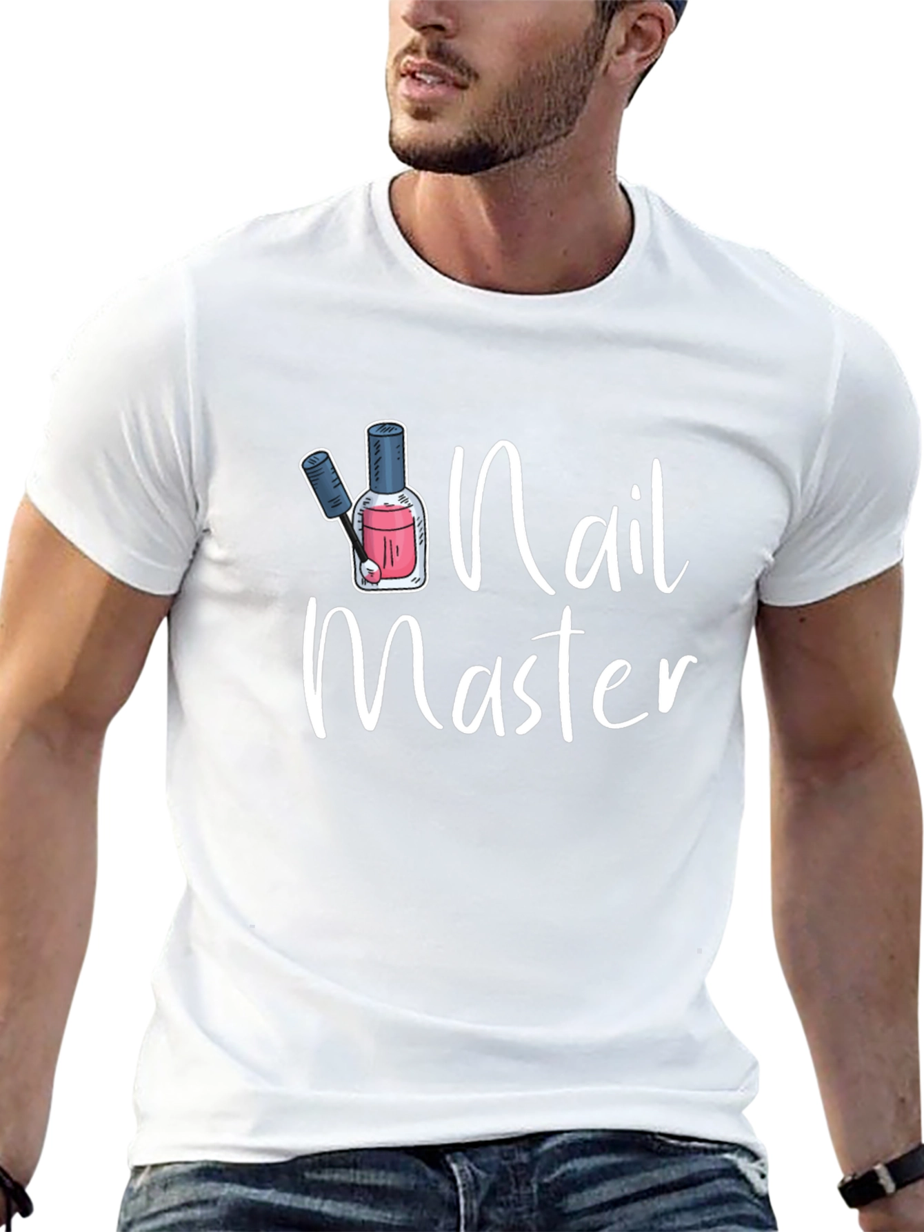Nail Master Black T-Shirt | Nail Technician Apparel